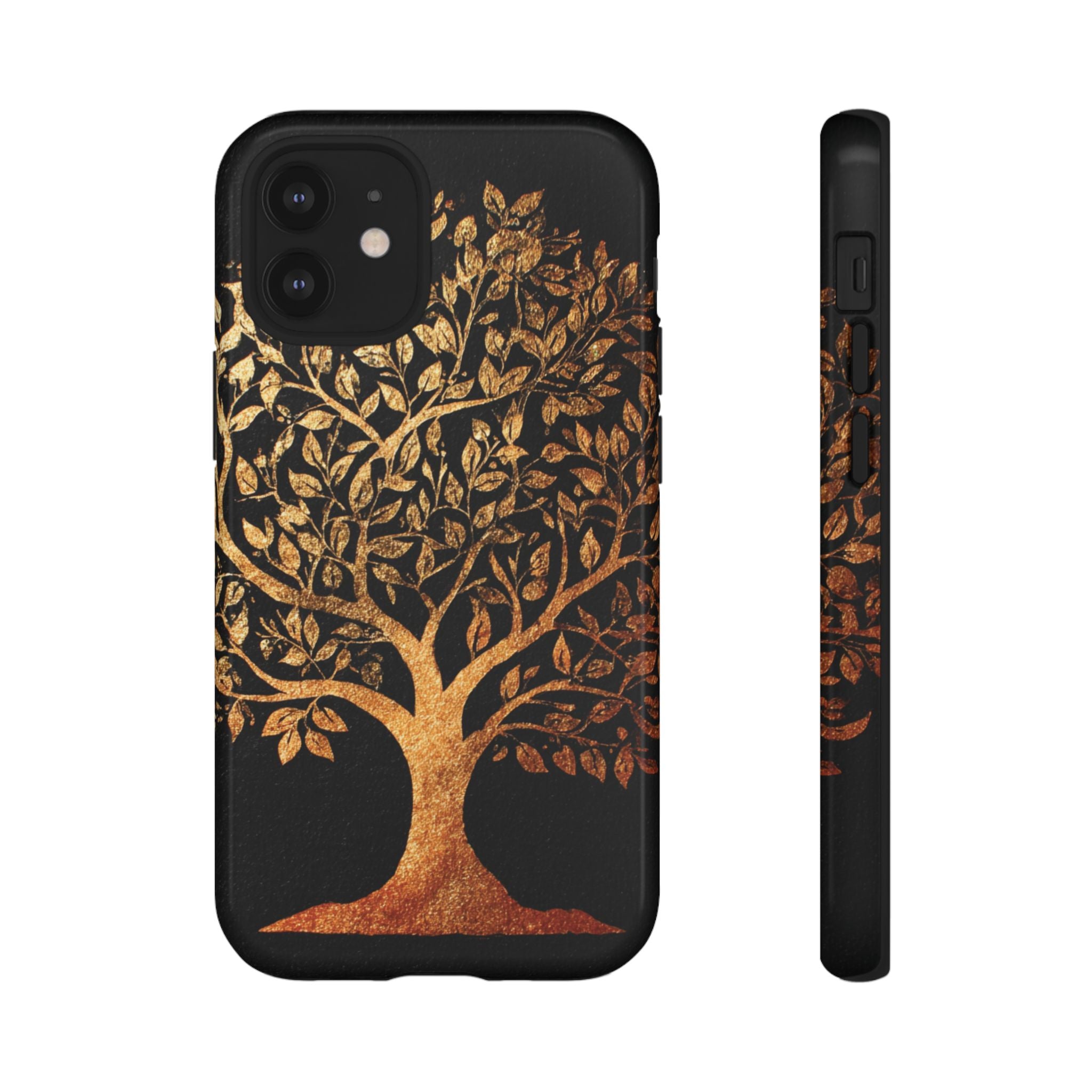 Golden Tree Phone Case, Tough Cases, Nature Lover Gift