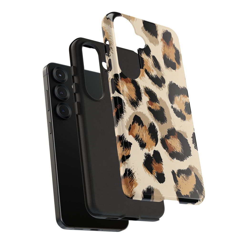 Stylish Leopard Print Phone Case, Animal Print, Tough Case, Gift for Her