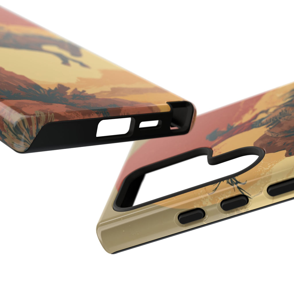 Cowboy Phone Case - Wild West Style, Tough Protection for Outdoor Lovers