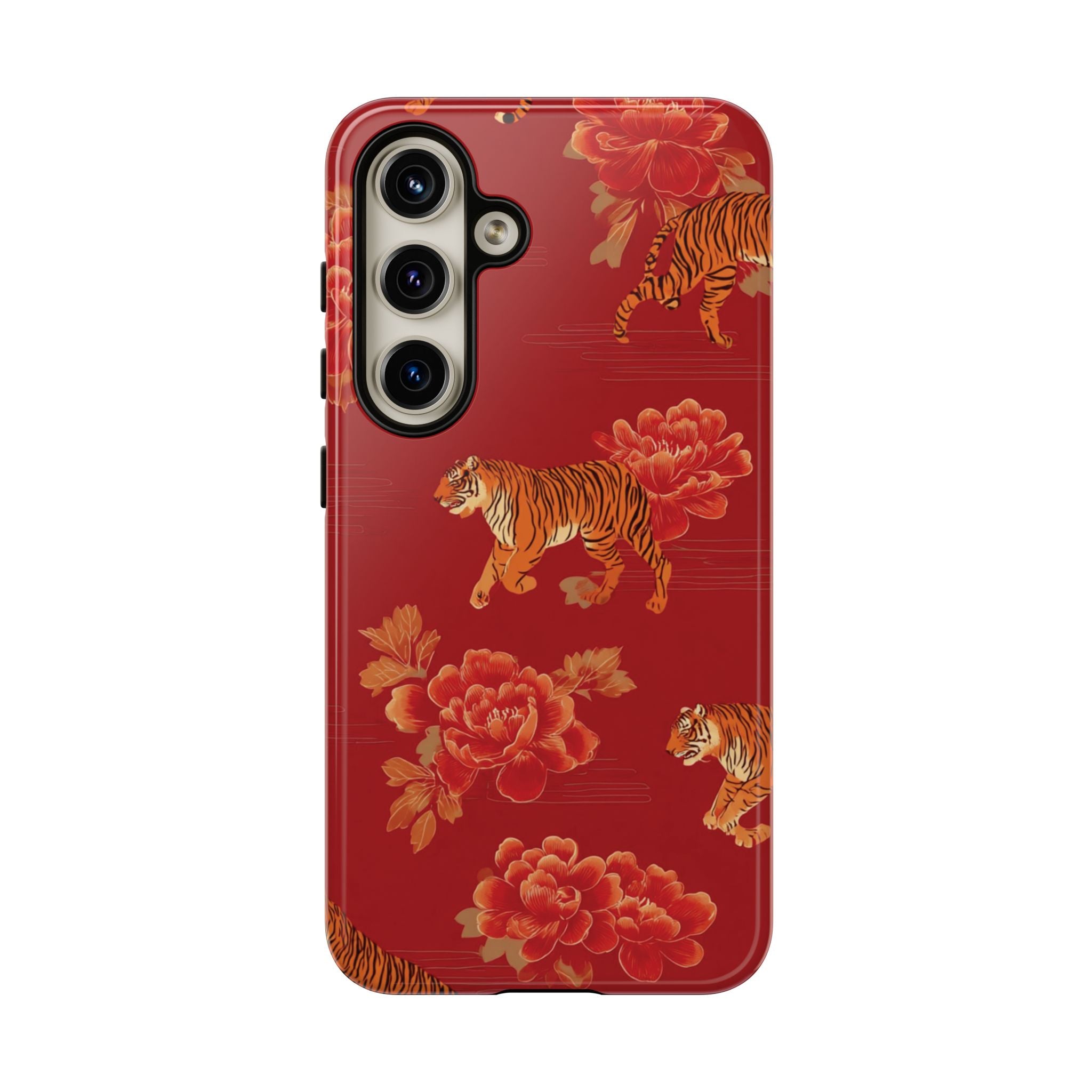 Bold Tiger Phone Case, Wild Animal Lover Gift, Stylish Phone Cover