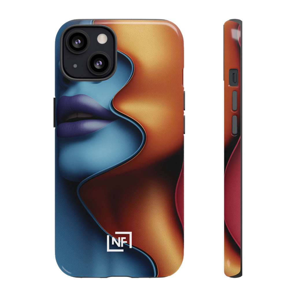 Duality in Motion — Tough Phone Case