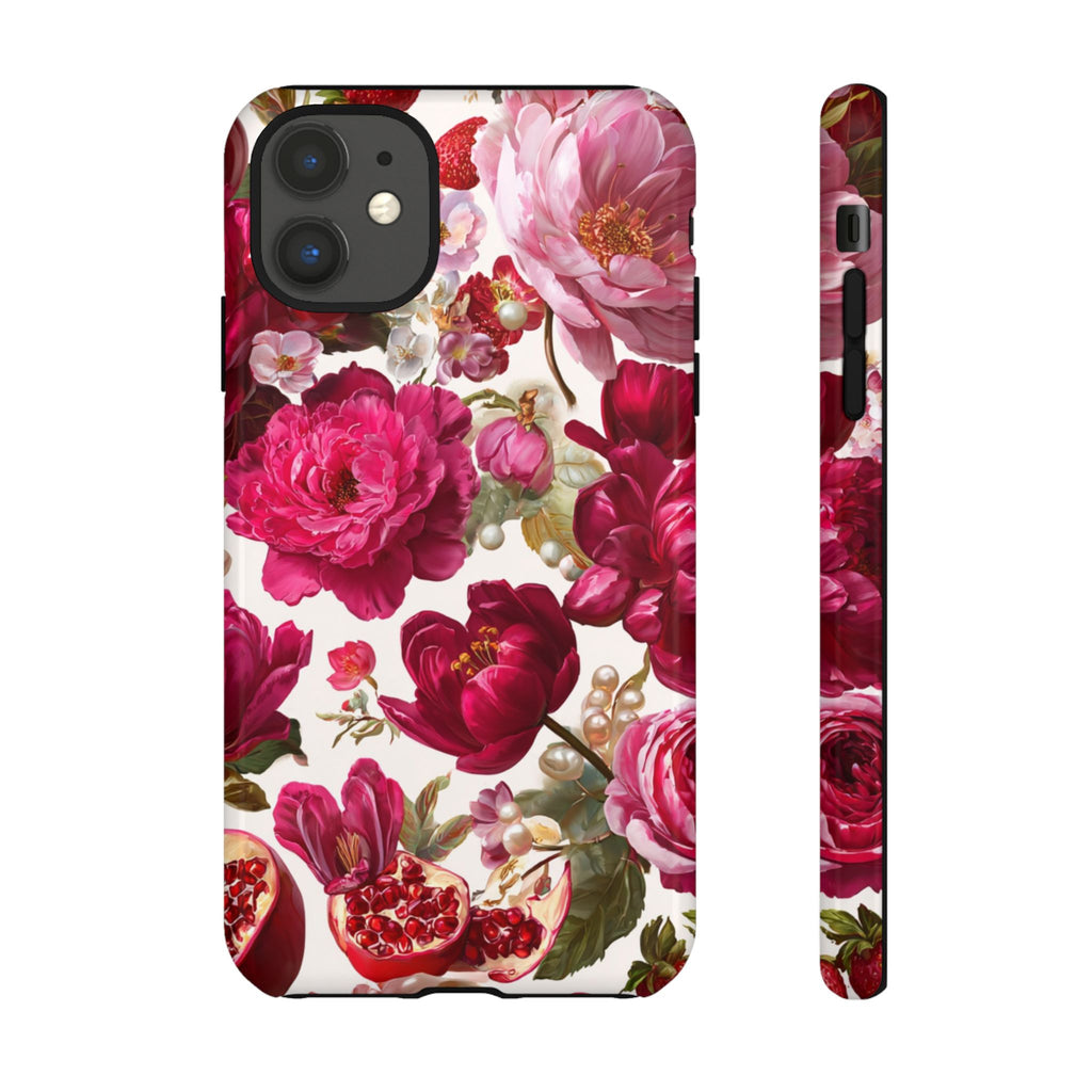 Floral Phone Case, Tough Floral Case, Flower Design
