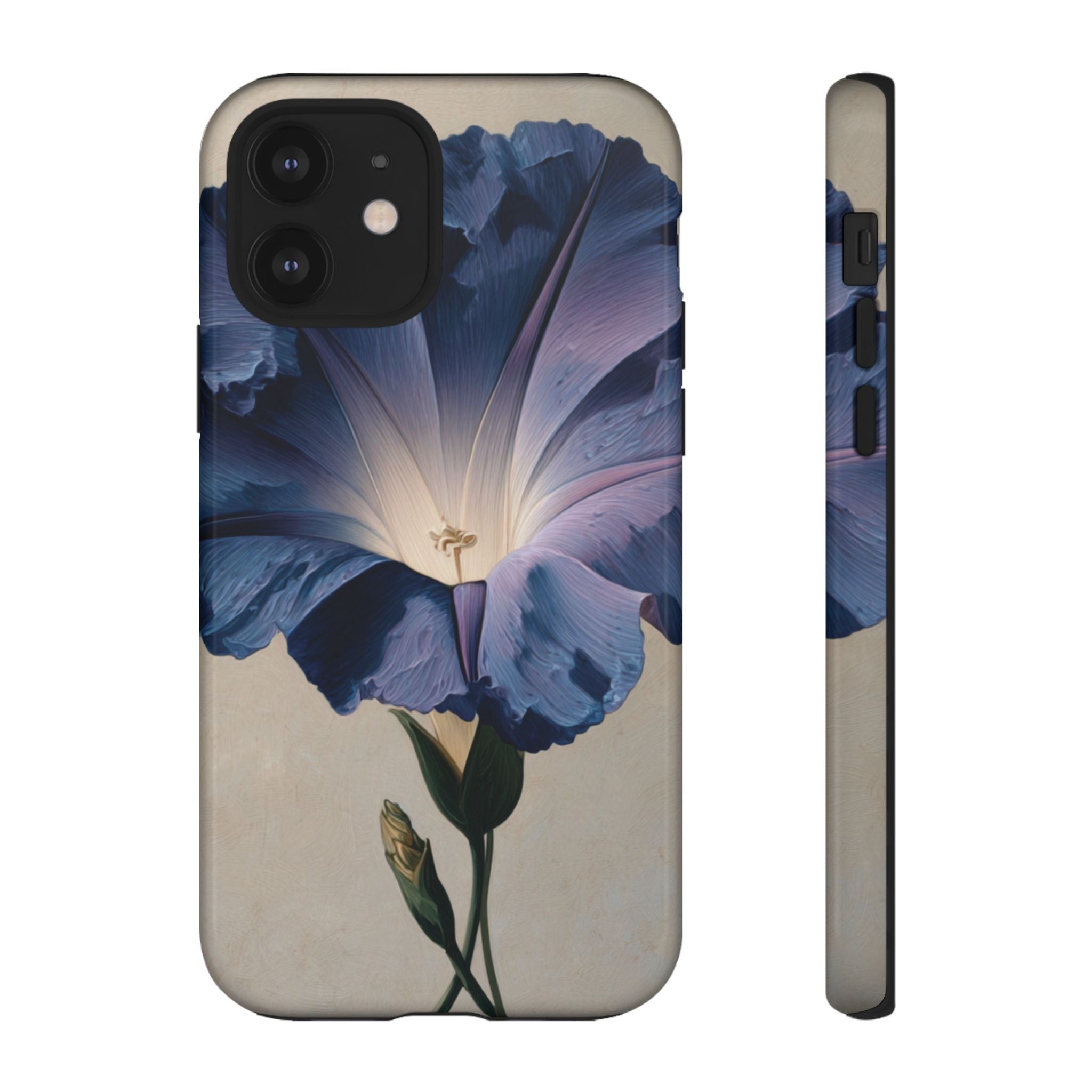 Floral Phone Case, Tough Cases with Purple Flower Design, Phone Accessories