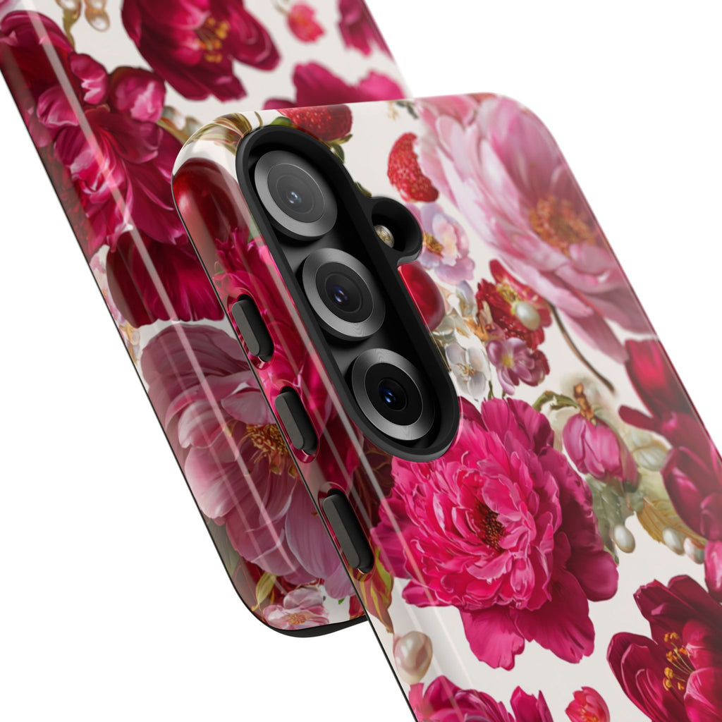 Floral Phone Case, Tough Floral Case, Flower Design