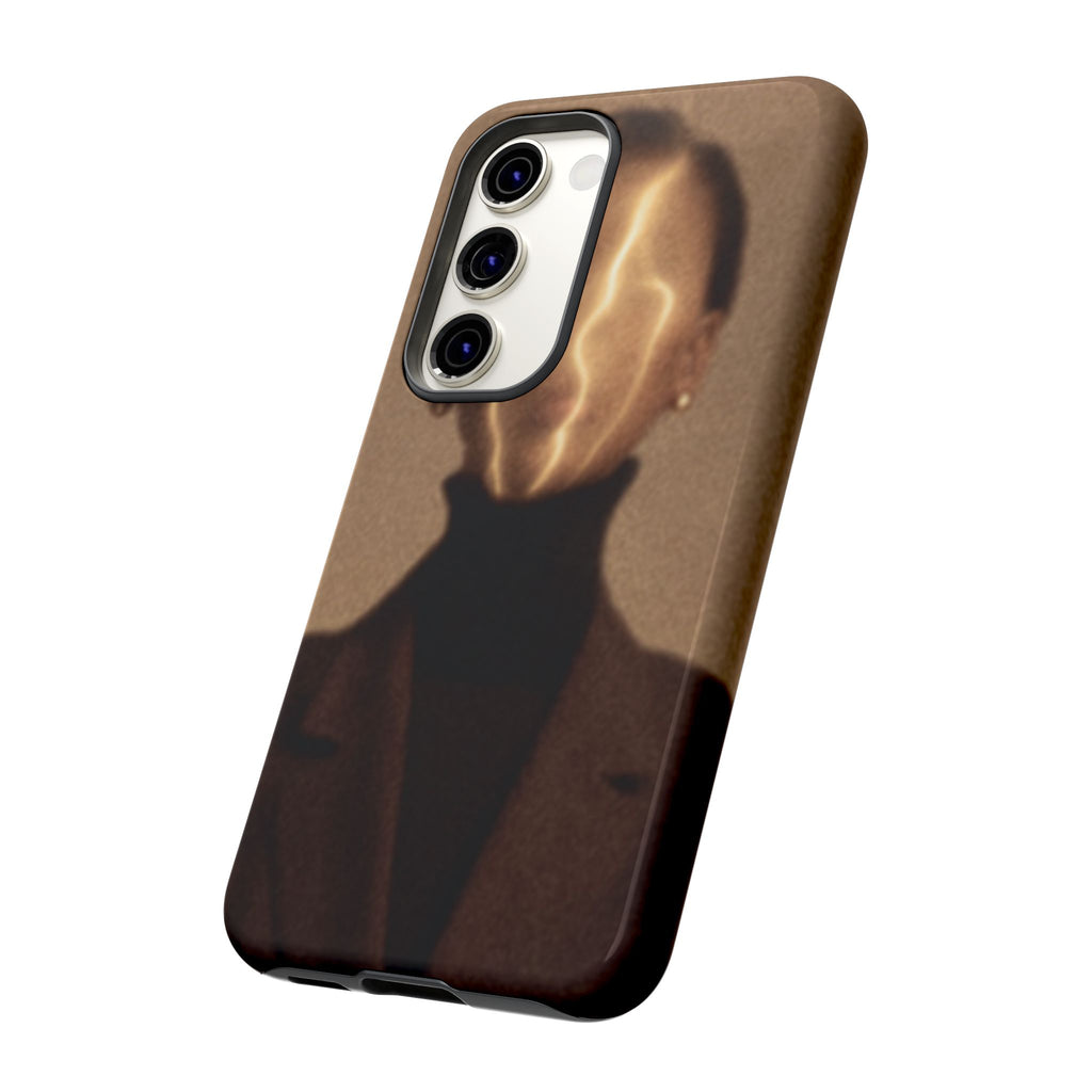 Stylish Phone Case with Artistic Design, Fashion Tech Accessory, Tough Cases