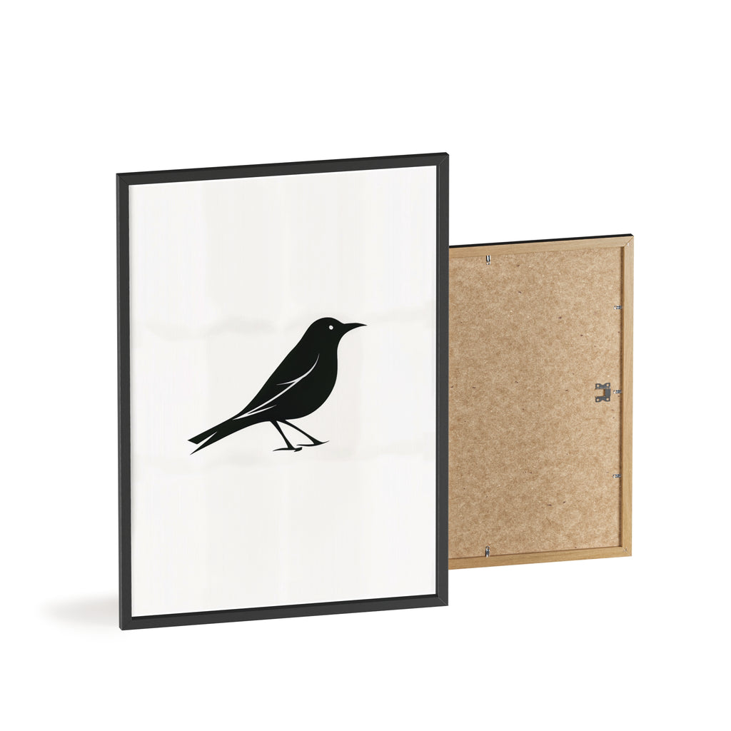 The Oriole Principle: A Study in Minimal Form – Framed Poster