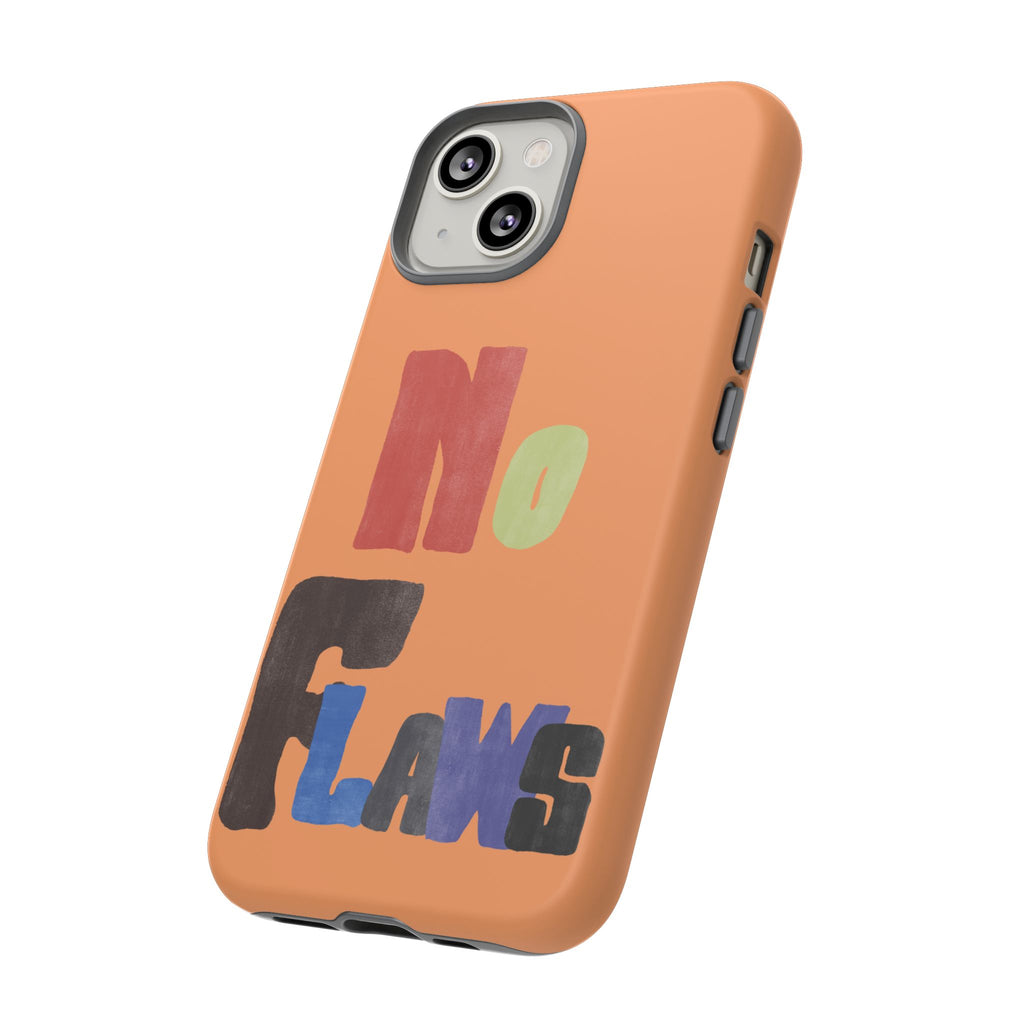 "No Flaws" Retro Hand-Lettered Protective Cover