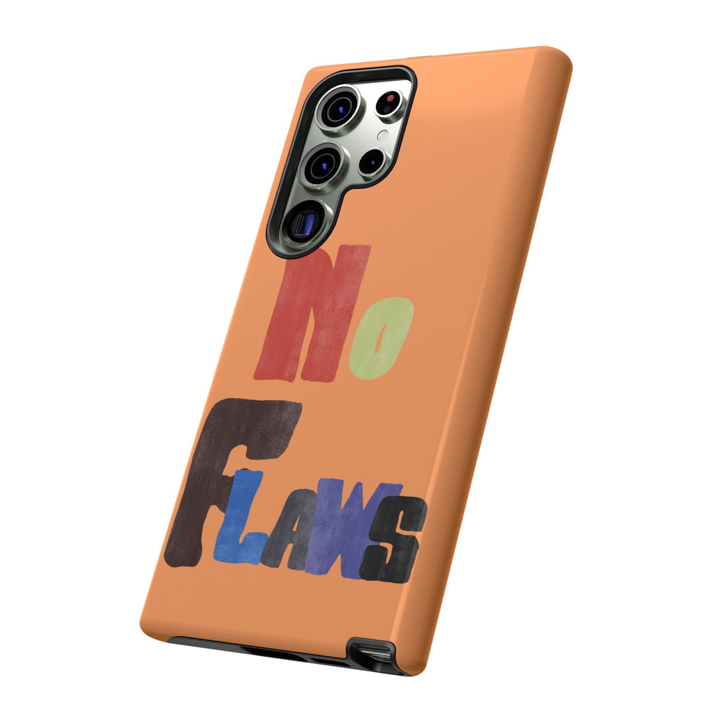"No Flaws" Retro Hand-Lettered Protective Cover