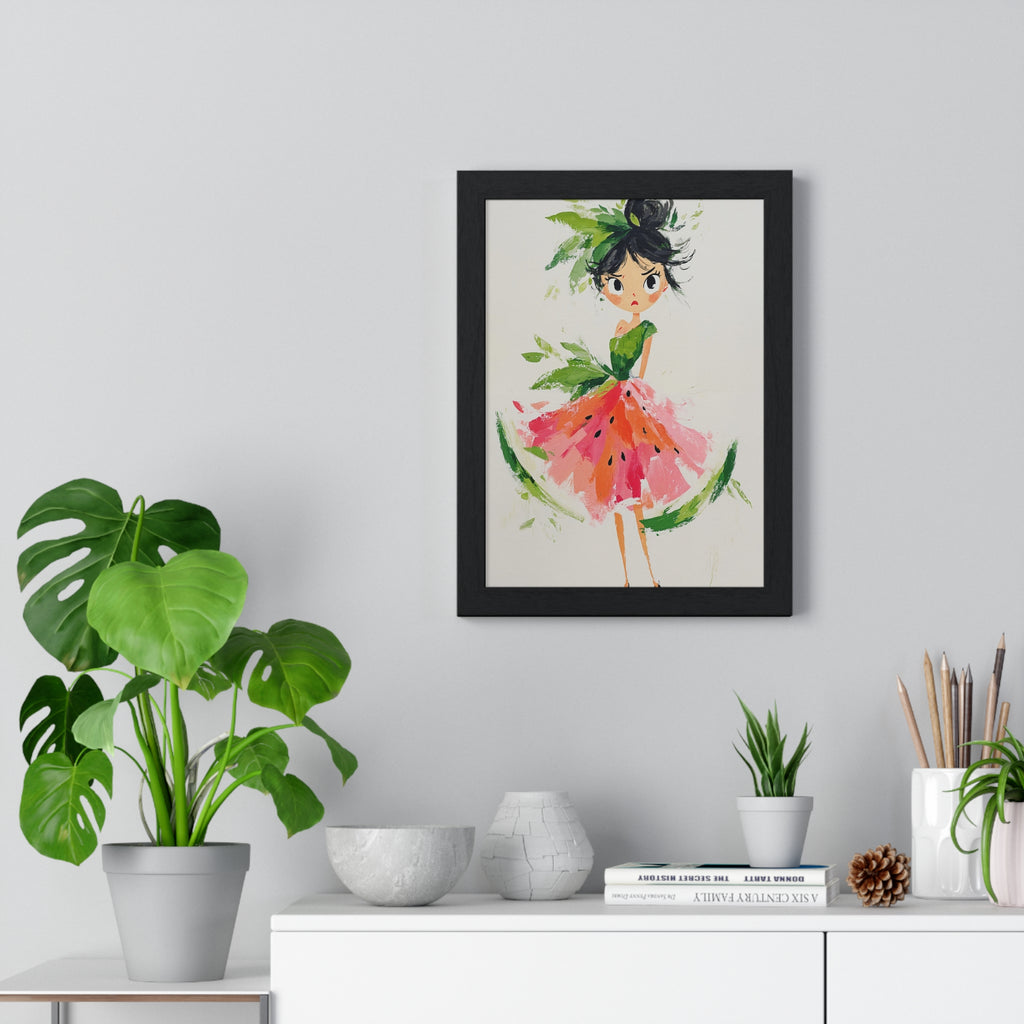 Watermelon Sugar Poster | Whimsical Art Print, Gift for Kids, Summer Vibes