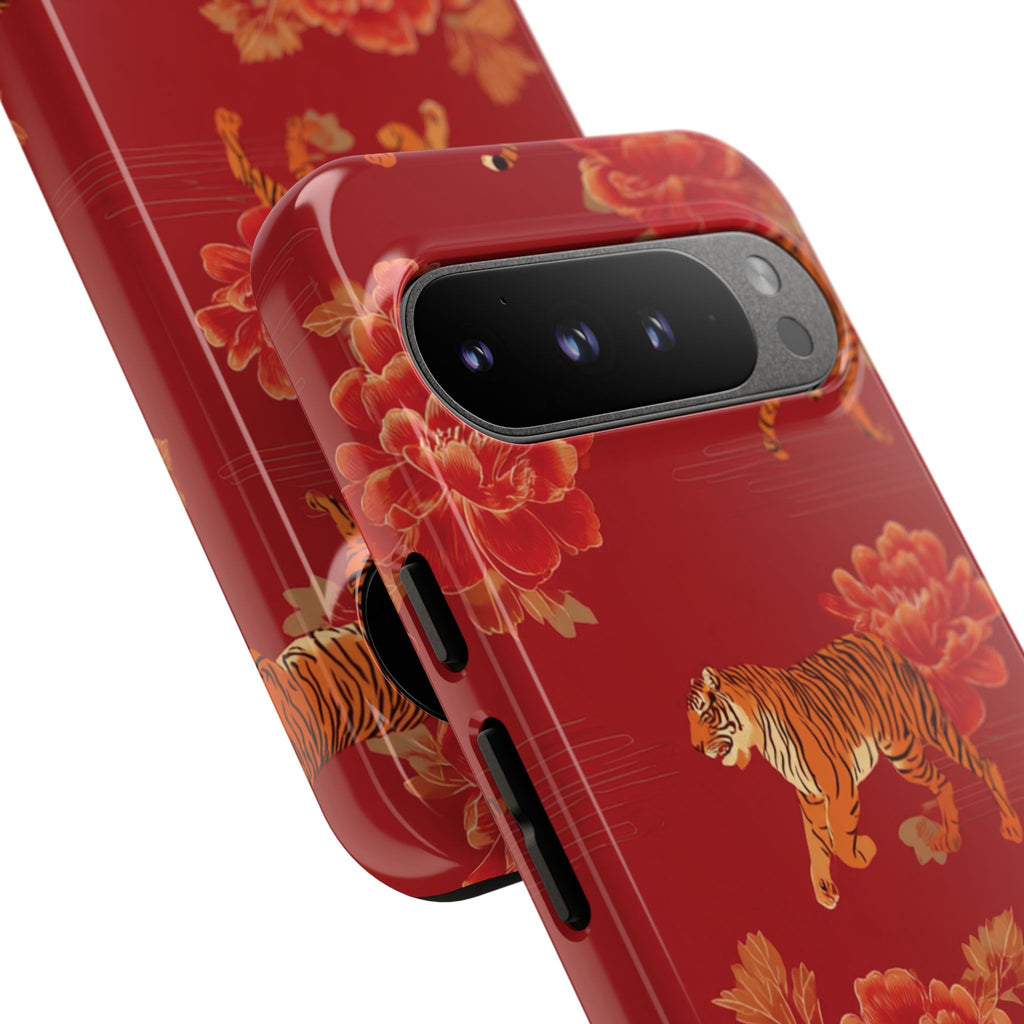 Bold Tiger Phone Case, Wild Animal Lover Gift, Stylish Phone Cover