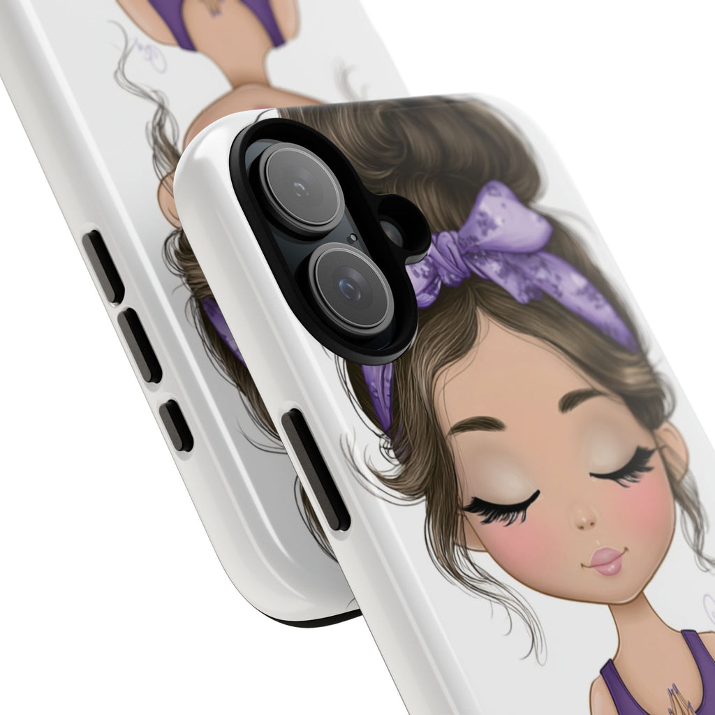 Yoga Phone Case for Mindfulness Gift for Yogis, Meditation Accessory, Zen Vibe
