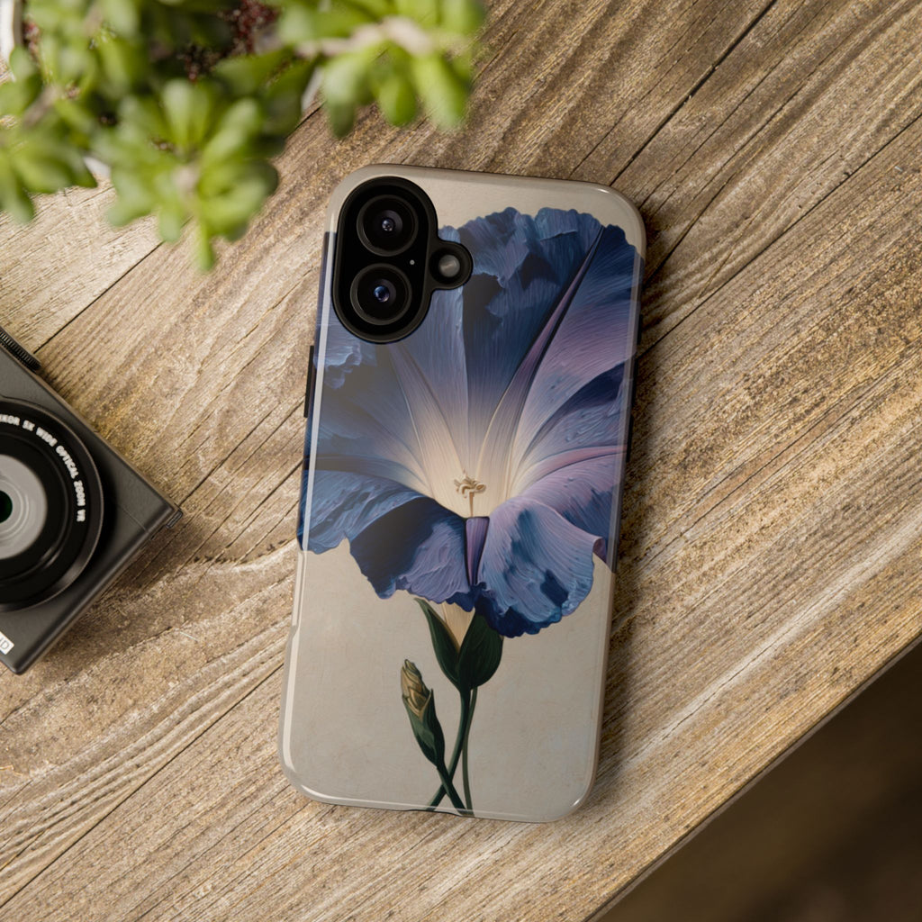 Floral Phone Case, Tough Cases with Purple Flower Design, Phone Accessories