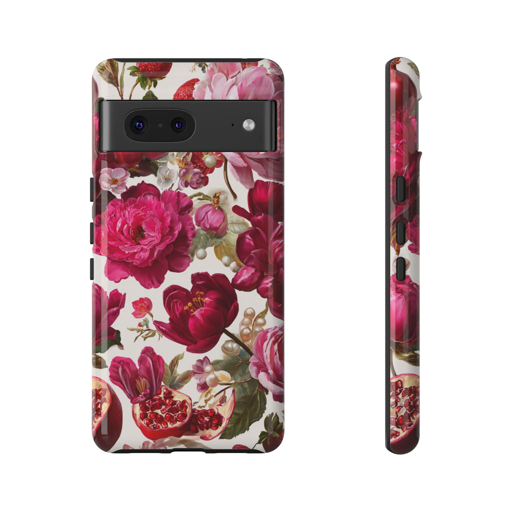 Floral Phone Case, Tough Floral Case, Flower Design