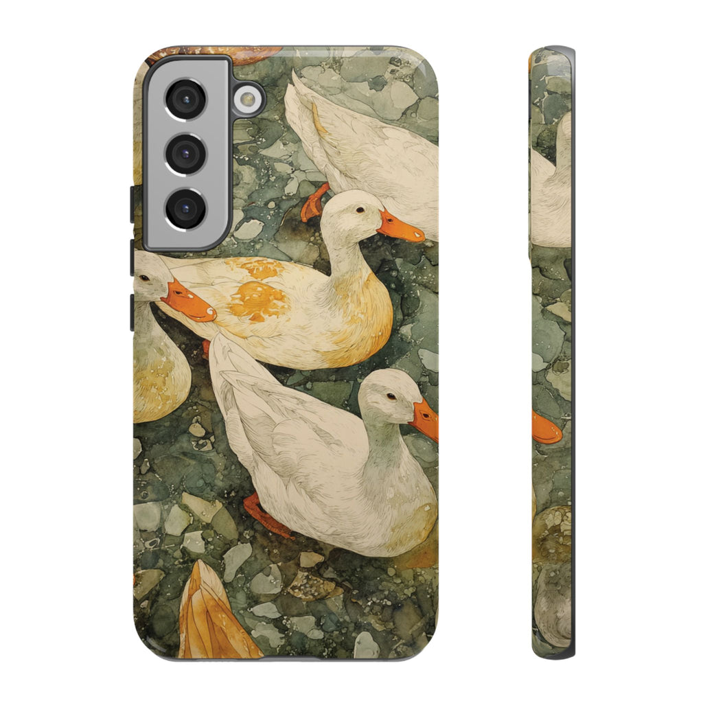 Duck-Themed Phone Case, Quirky Phone Cover, Nature Lover Gift