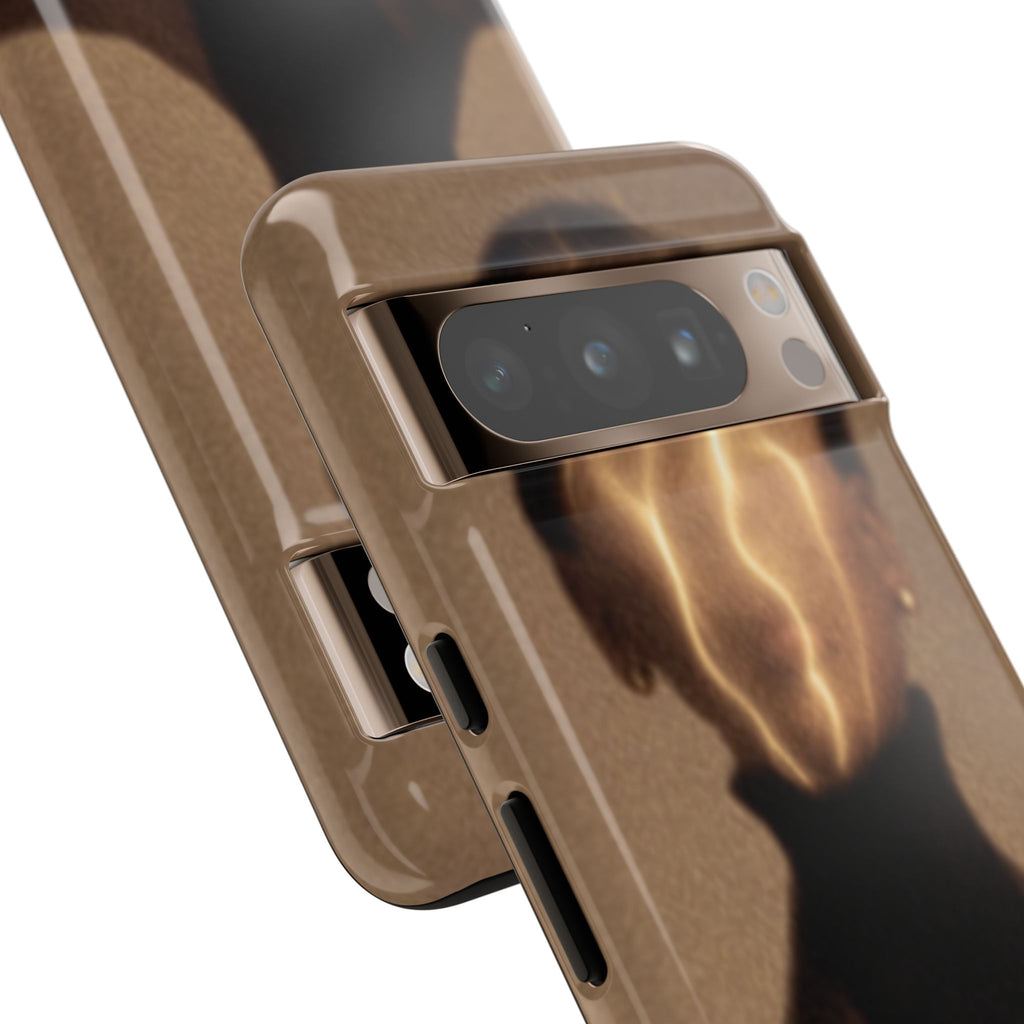 Stylish Phone Case with Artistic Design, Fashion Tech Accessory, Tough Cases