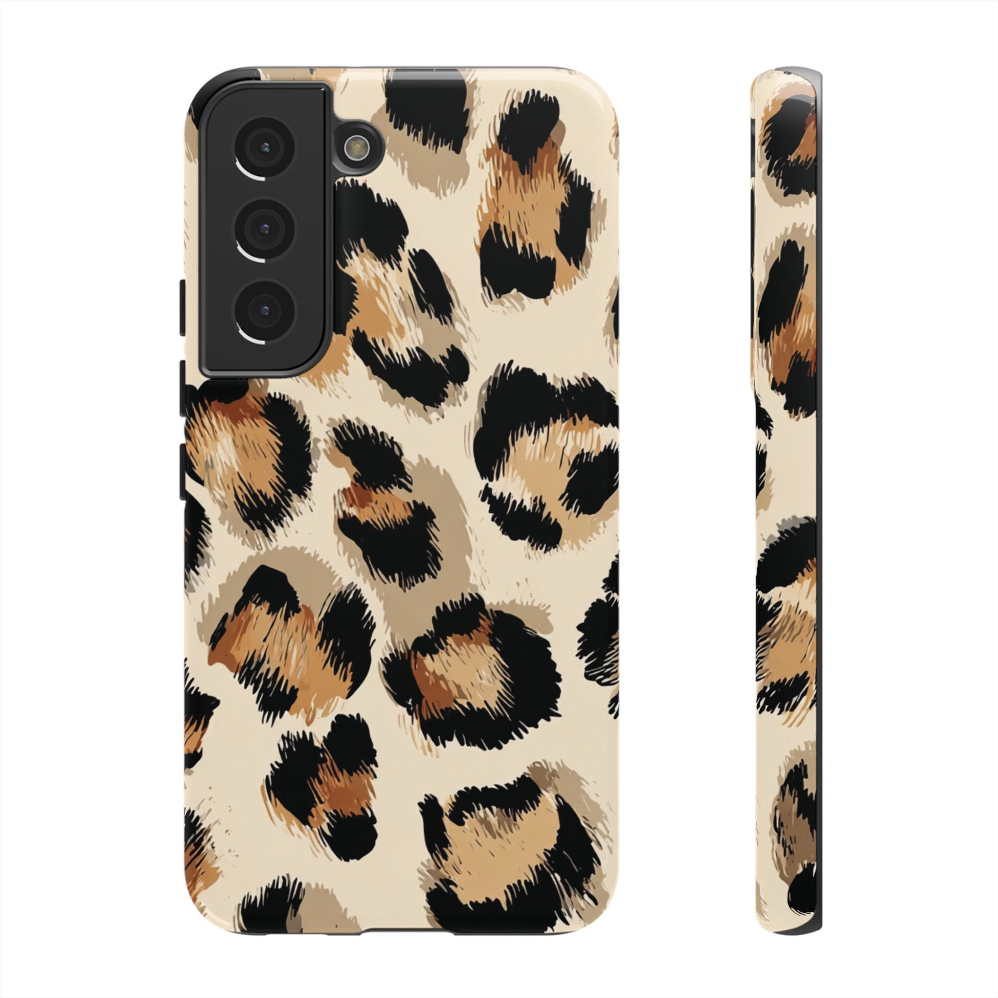 Stylish Leopard Print Phone Case, Animal Print, Tough Case, Gift for Her