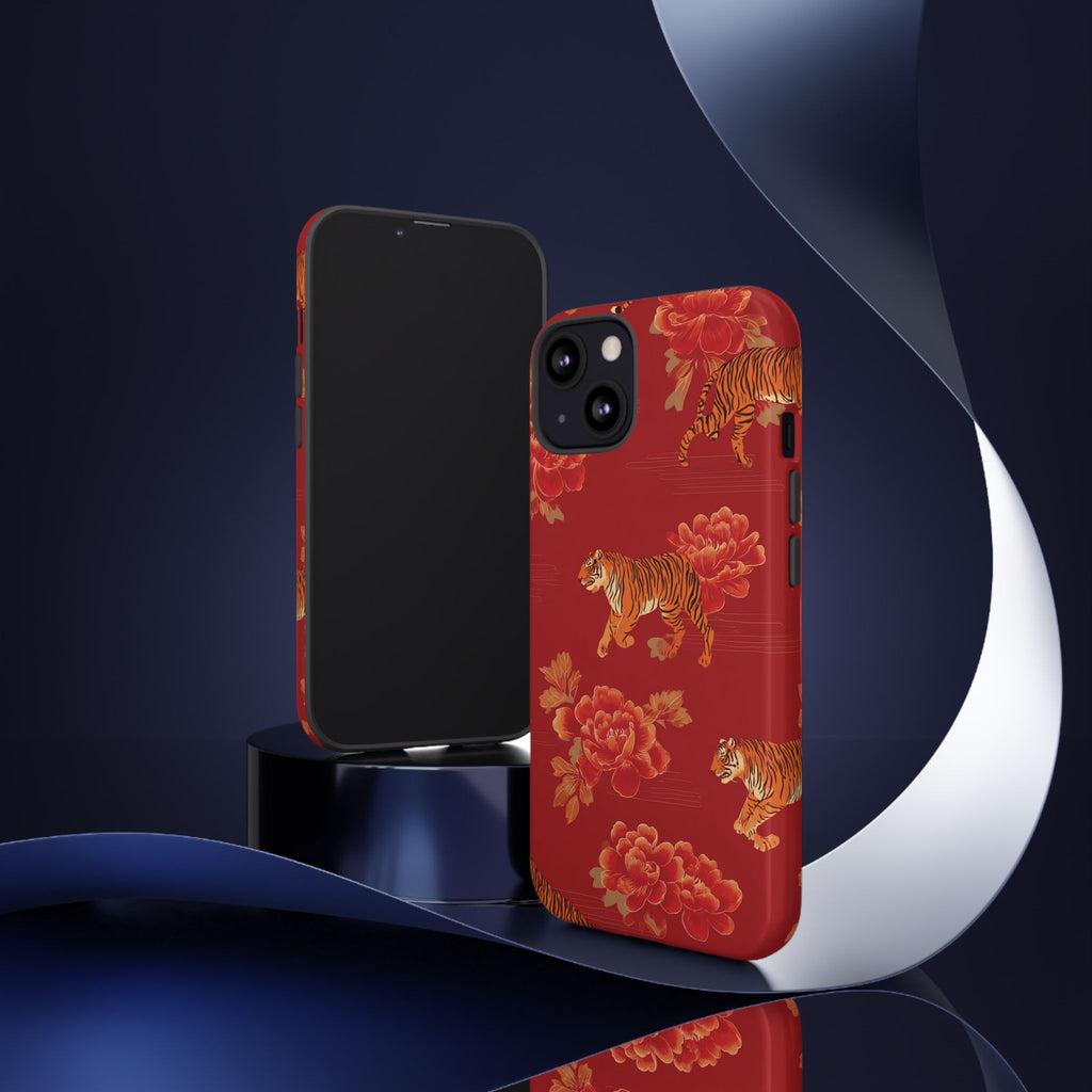 Bold Tiger Phone Case, Wild Animal Lover Gift, Stylish Phone Cover