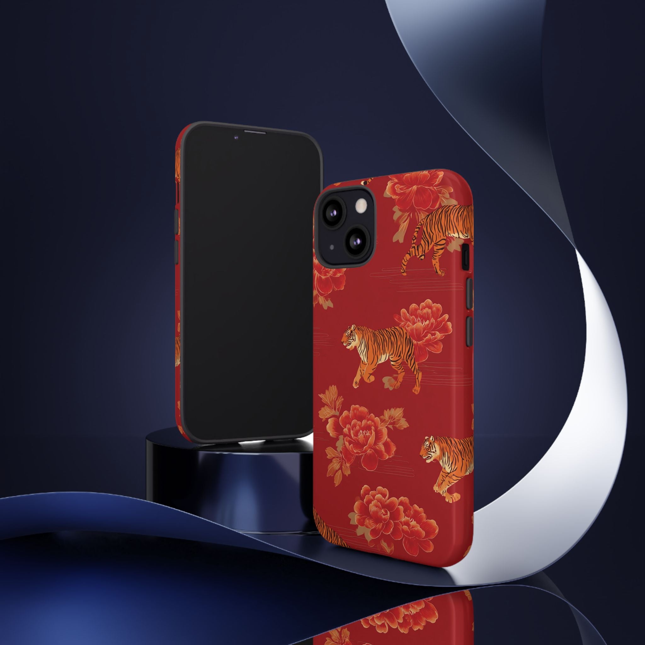 Bold Tiger Phone Case, Wild Animal Lover Gift, Stylish Phone Cover