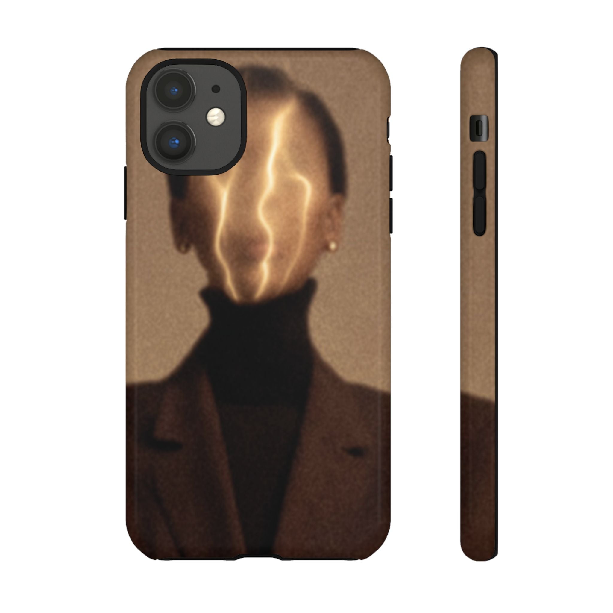 Stylish Phone Case with Artistic Design, Fashion Tech Accessory, Tough Cases