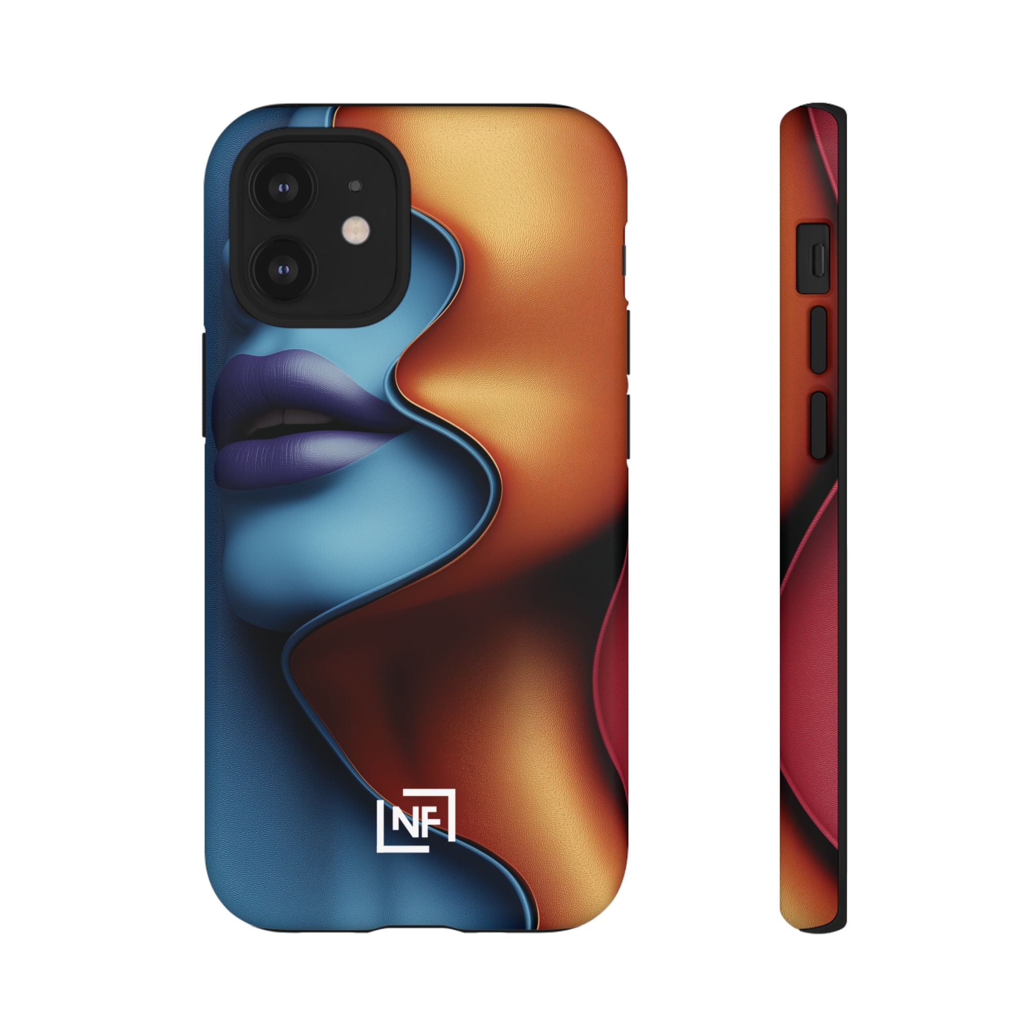 Duality in Motion — Tough Phone Case