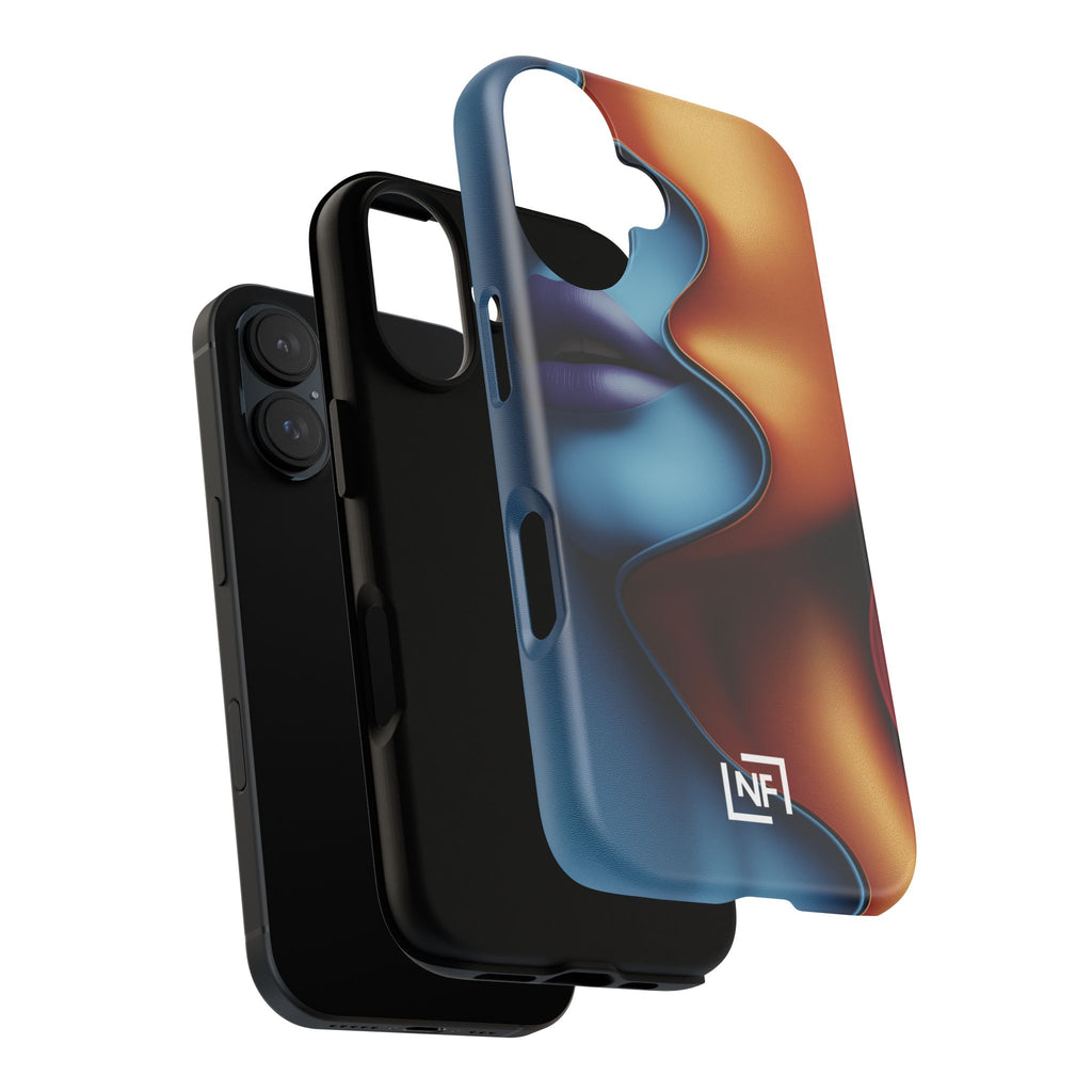Duality in Motion — Tough Phone Case