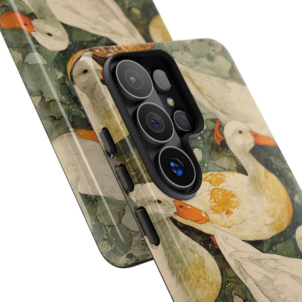 Duck-Themed Phone Case, Quirky Phone Cover, Nature Lover Gift