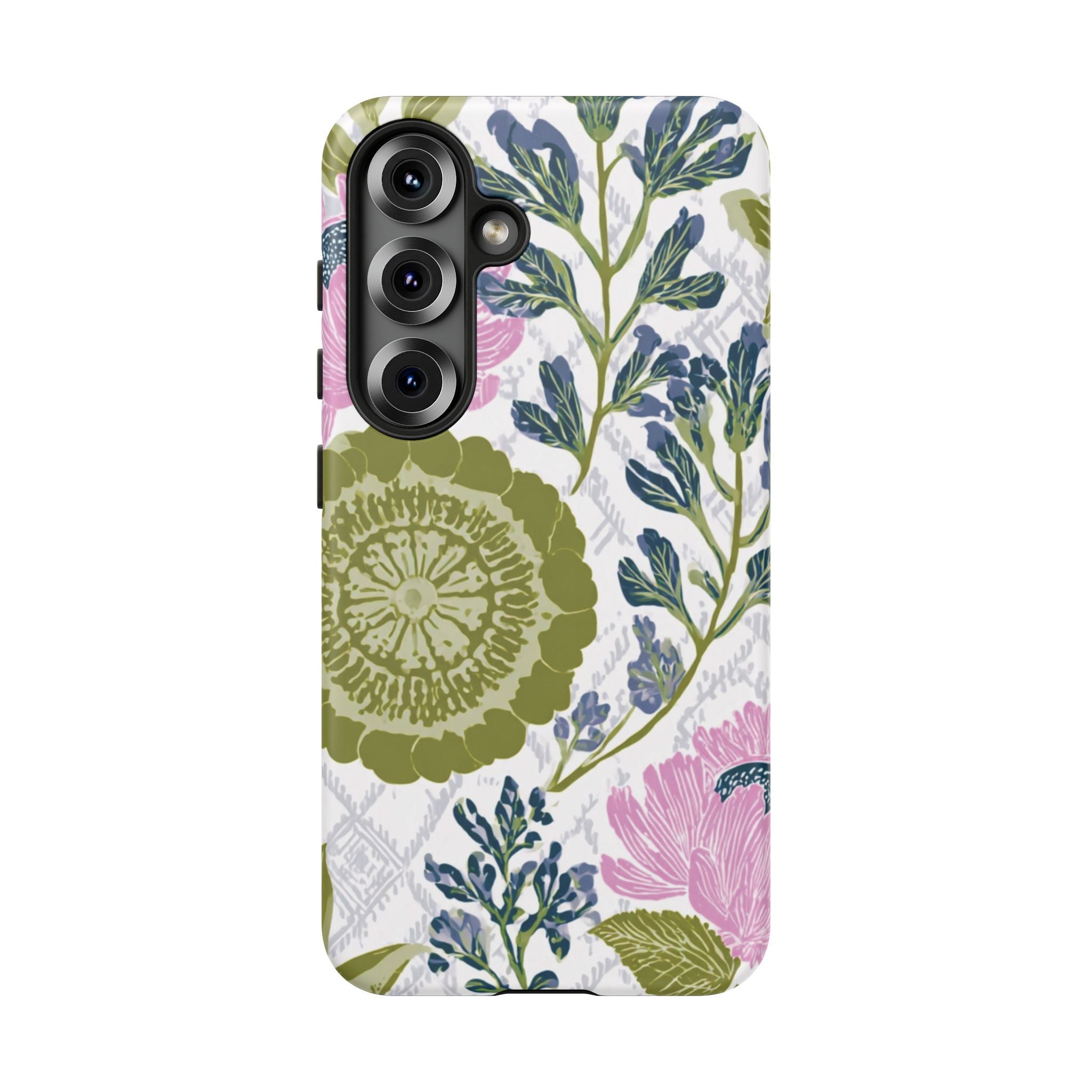 Floral Phone Case, Tough Cases with Elegant Design, Stylish Phone Accessories