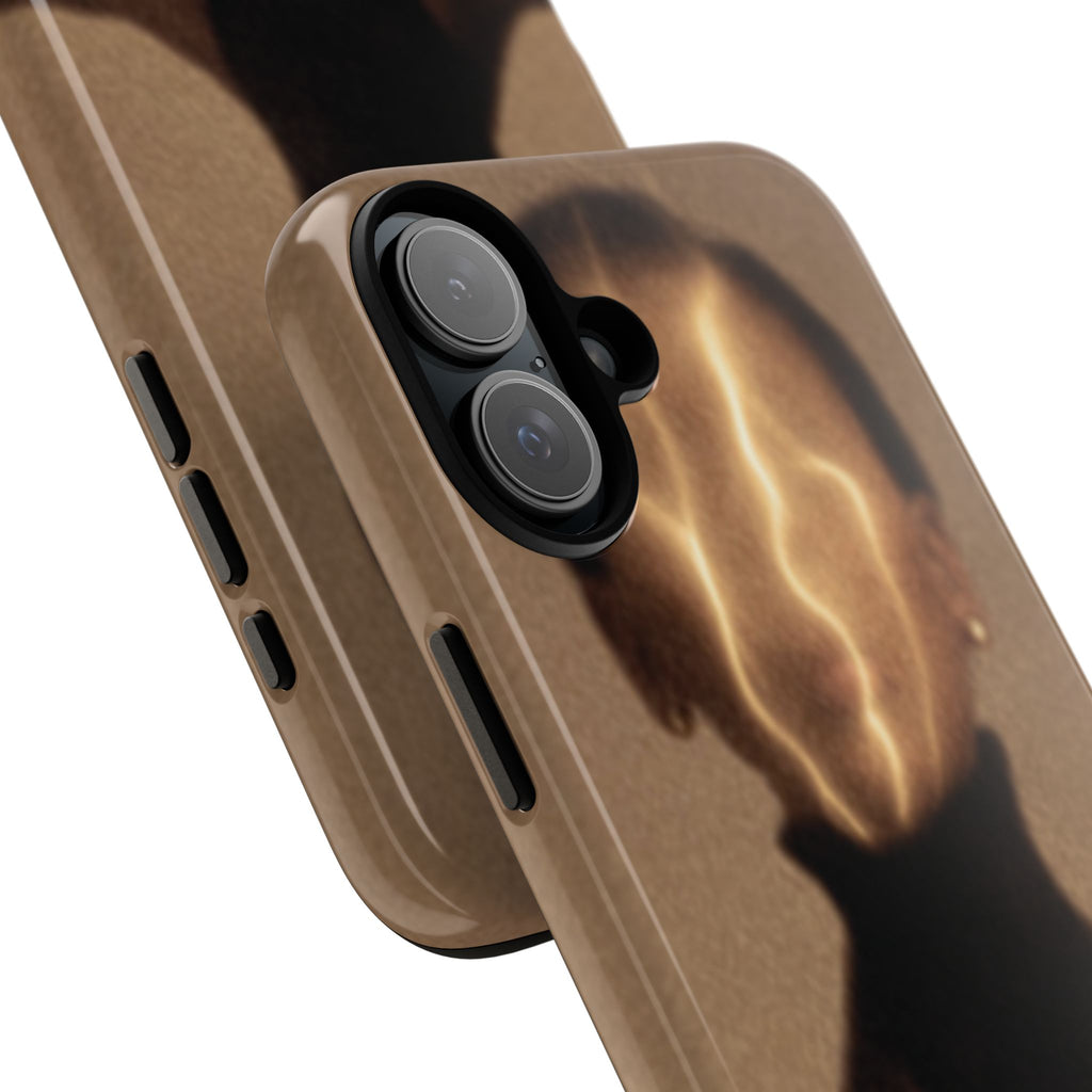 Stylish Phone Case with Artistic Design, Fashion Tech Accessory, Tough Cases