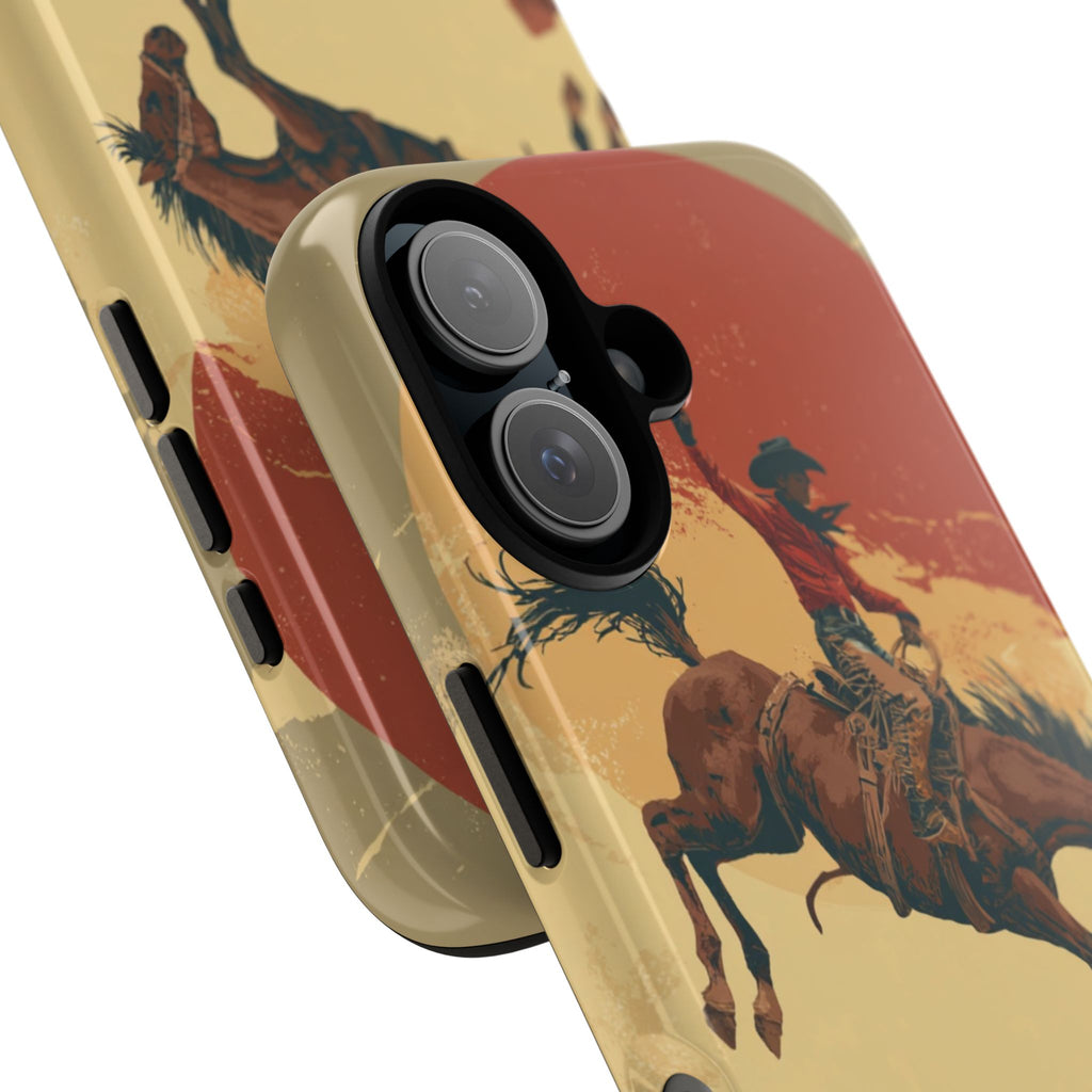 Cowboy Phone Case - Wild West Style, Tough Protection for Outdoor Lovers