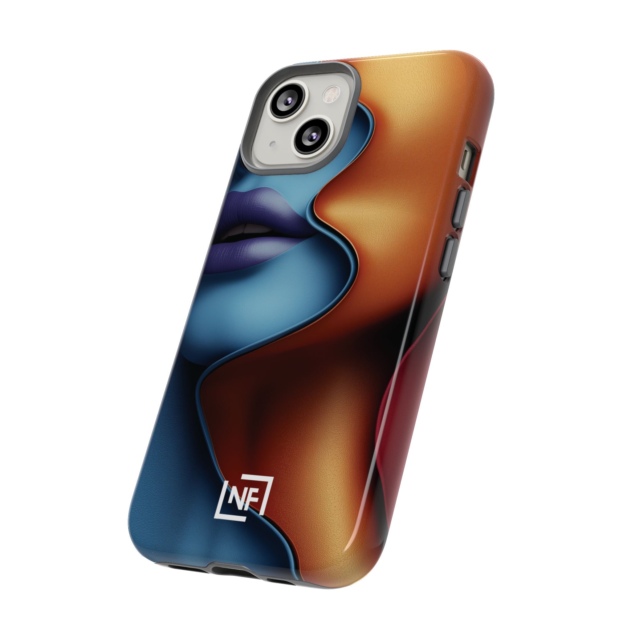 Duality in Motion — Tough Phone Case