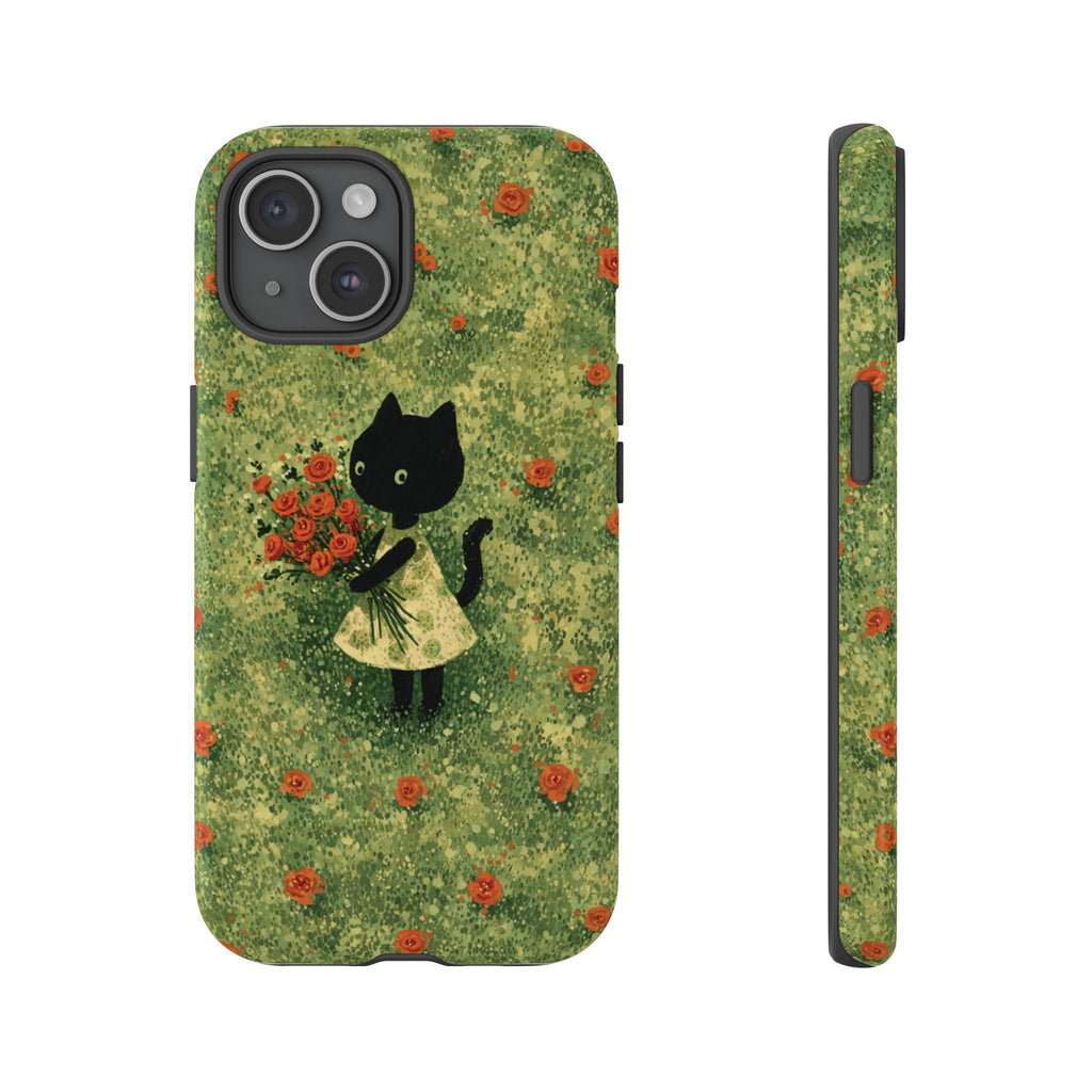Cute Cat Tough Cases for Cat Lovers, Gifts for Her, Pet Owner Accessories