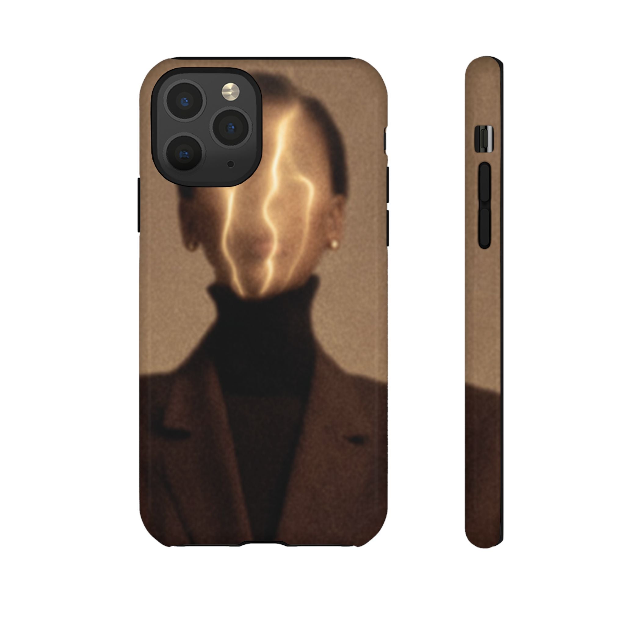 Stylish Phone Case with Artistic Design, Fashion Tech Accessory, Tough Cases