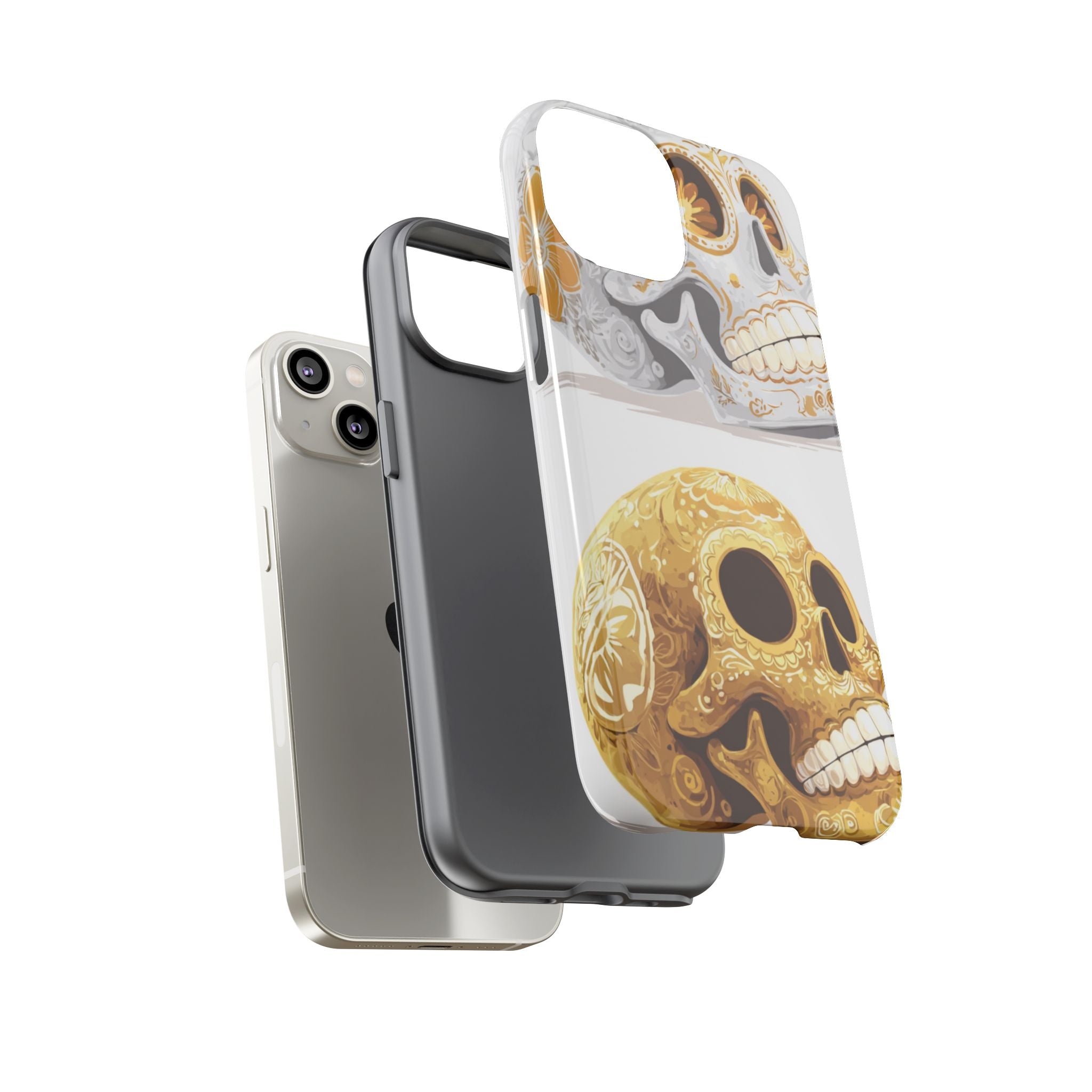 Colorful Skull Candy Phone Case