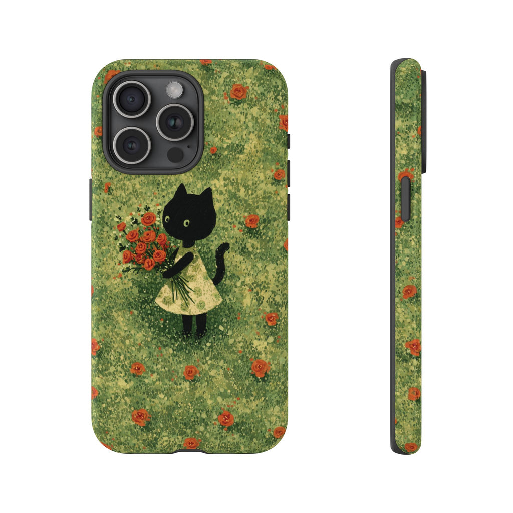 Cute Cat Tough Cases for Cat Lovers, Gifts for Her, Pet Owner Accessories