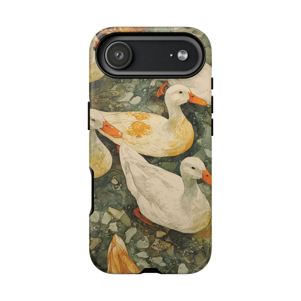 Duck-Themed Phone Case, Quirky Phone Cover, Nature Lover Gift