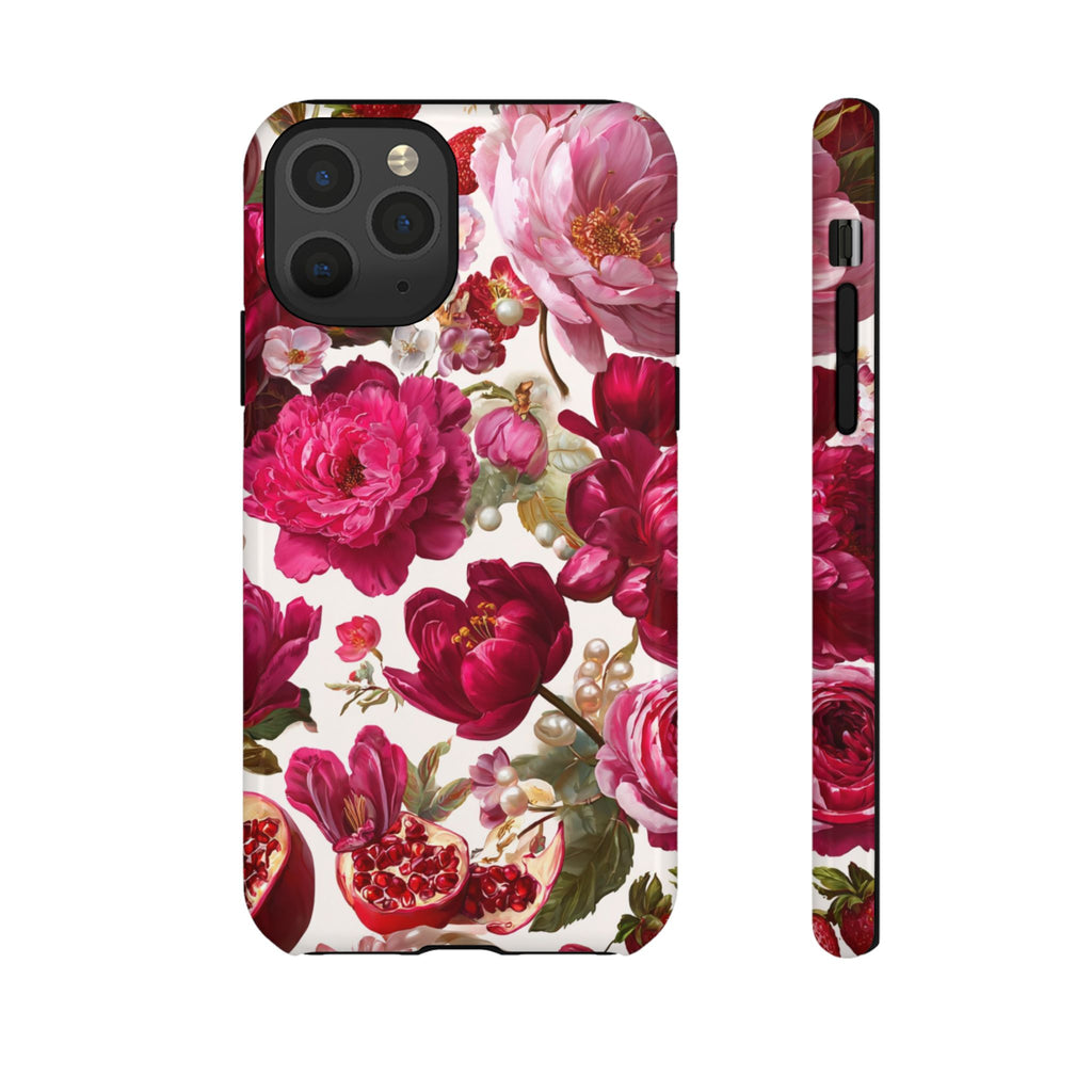 Floral Phone Case, Tough Floral Case, Flower Design