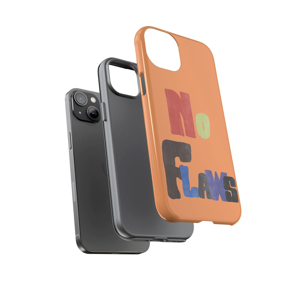 "No Flaws" Retro Hand-Lettered Protective Cover