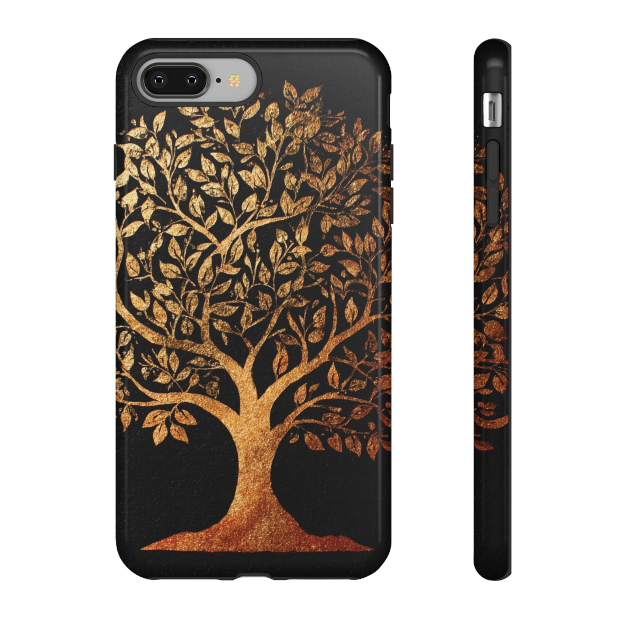 Golden Tree Phone Case, Tough Cases, Nature Lover Gift