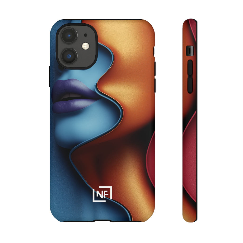 Duality in Motion — Tough Phone Case