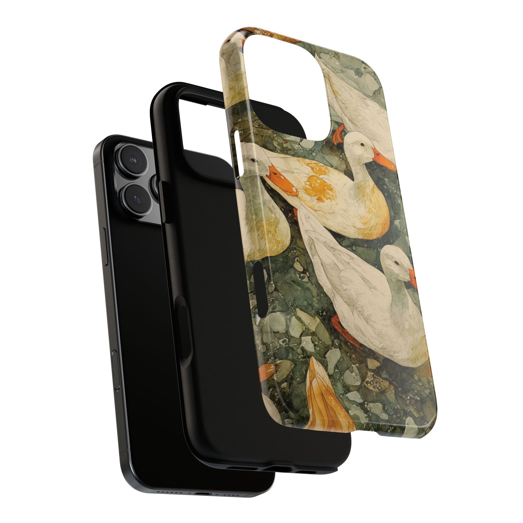 Duck-Themed Phone Case, Quirky Phone Cover, Nature Lover Gift