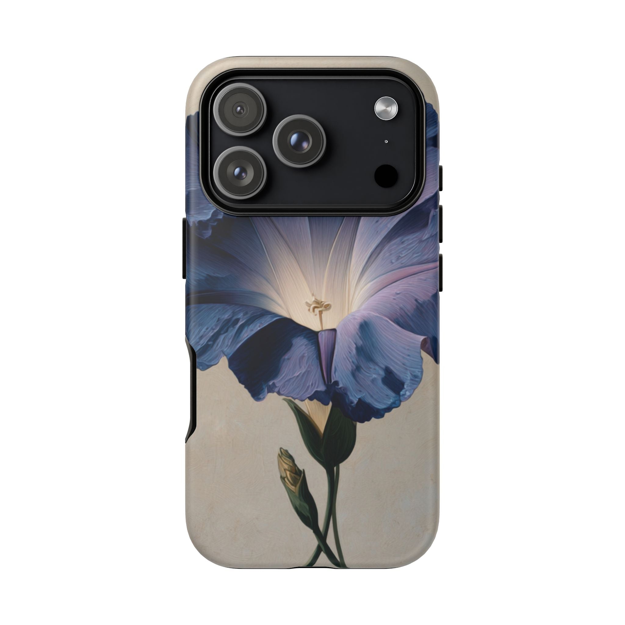 Floral Phone Case, Tough Cases with Purple Flower Design, Phone Accessories