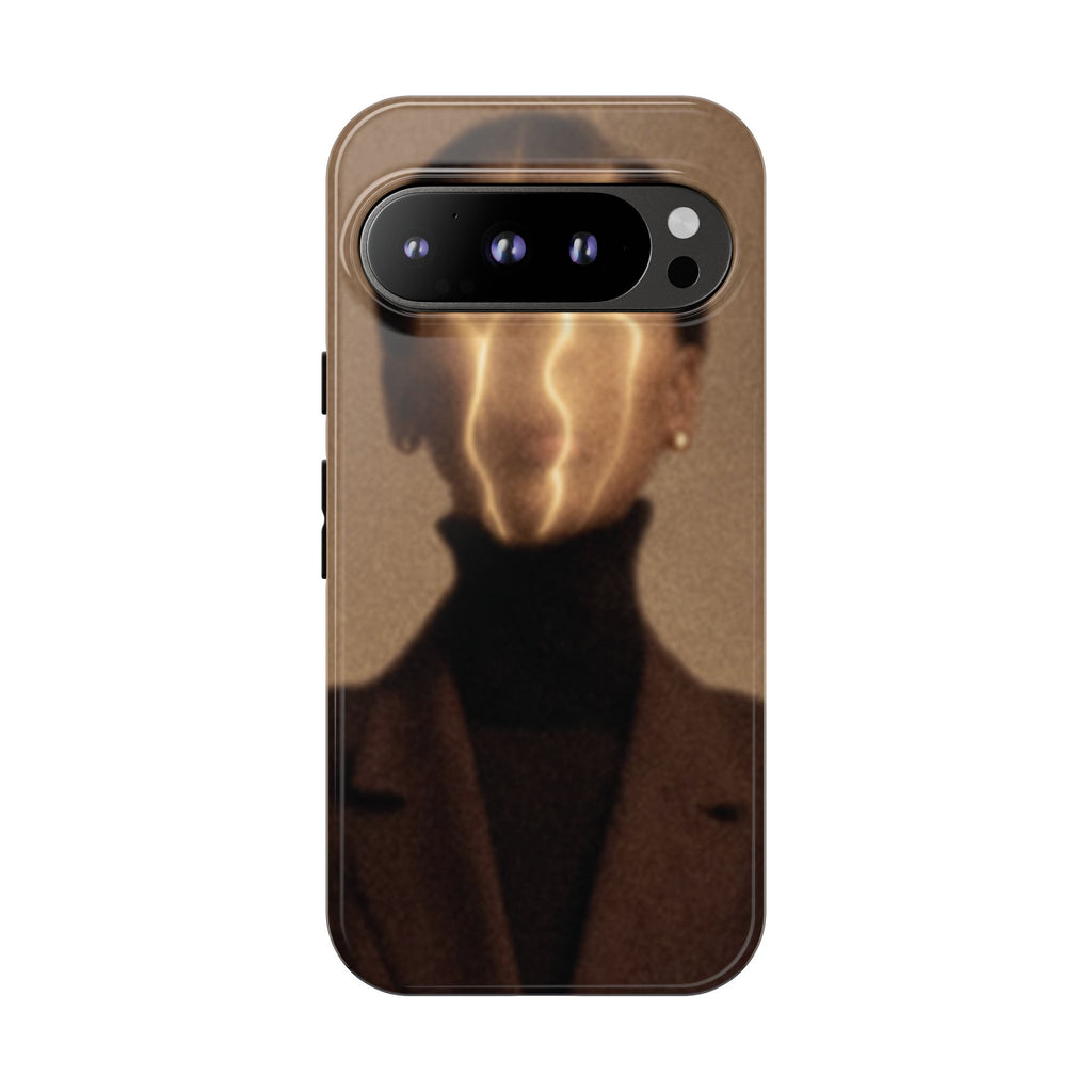 Stylish Phone Case with Artistic Design, Fashion Tech Accessory, Tough Cases