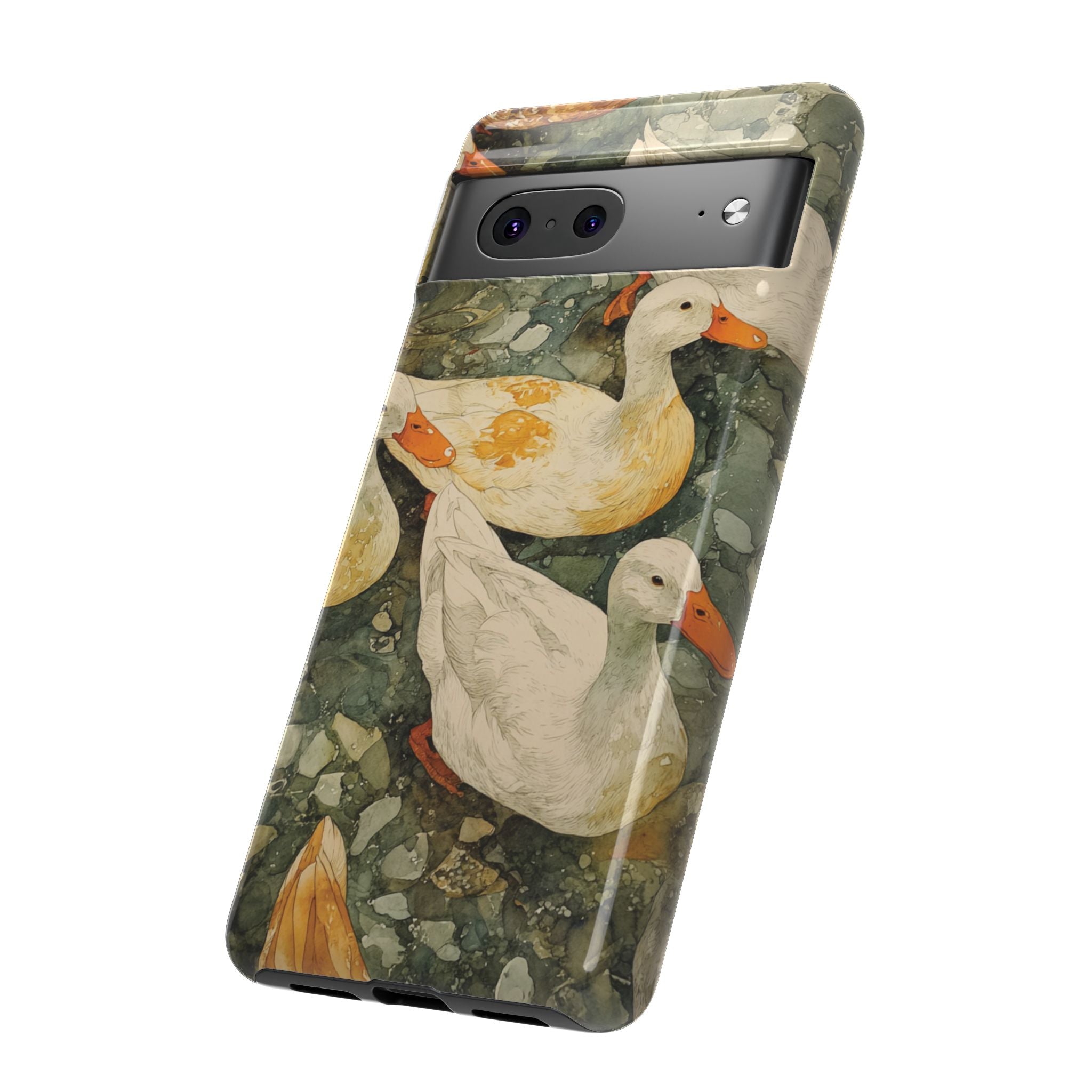 Duck-Themed Phone Case, Quirky Phone Cover, Nature Lover Gift