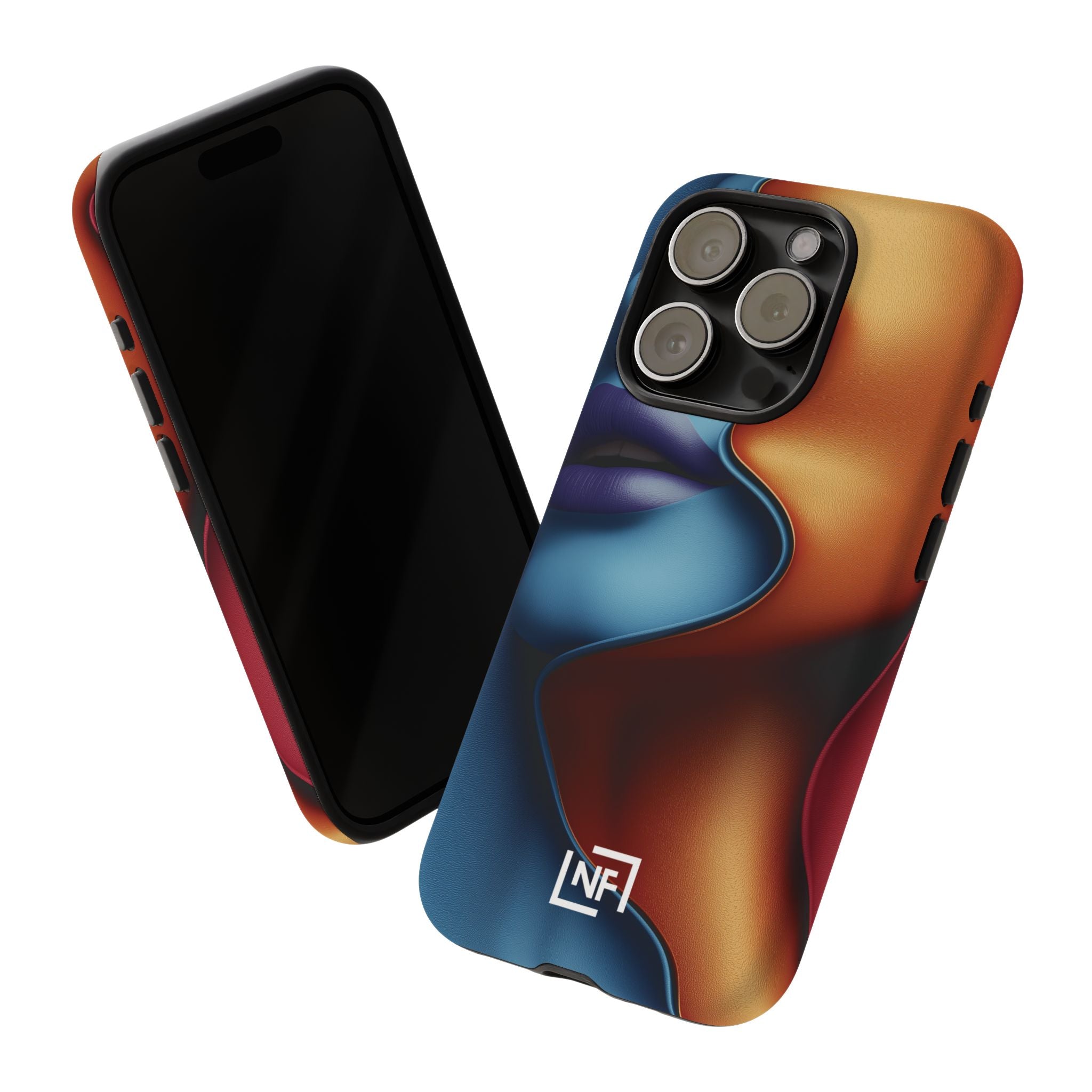 Duality in Motion — Tough Phone Case