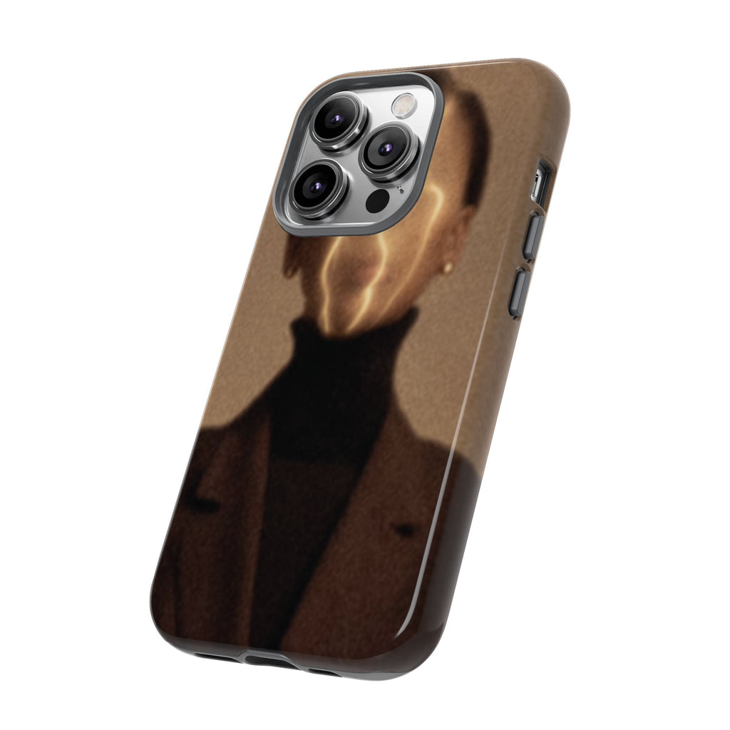 Stylish Phone Case with Artistic Design, Fashion Tech Accessory, Tough Cases