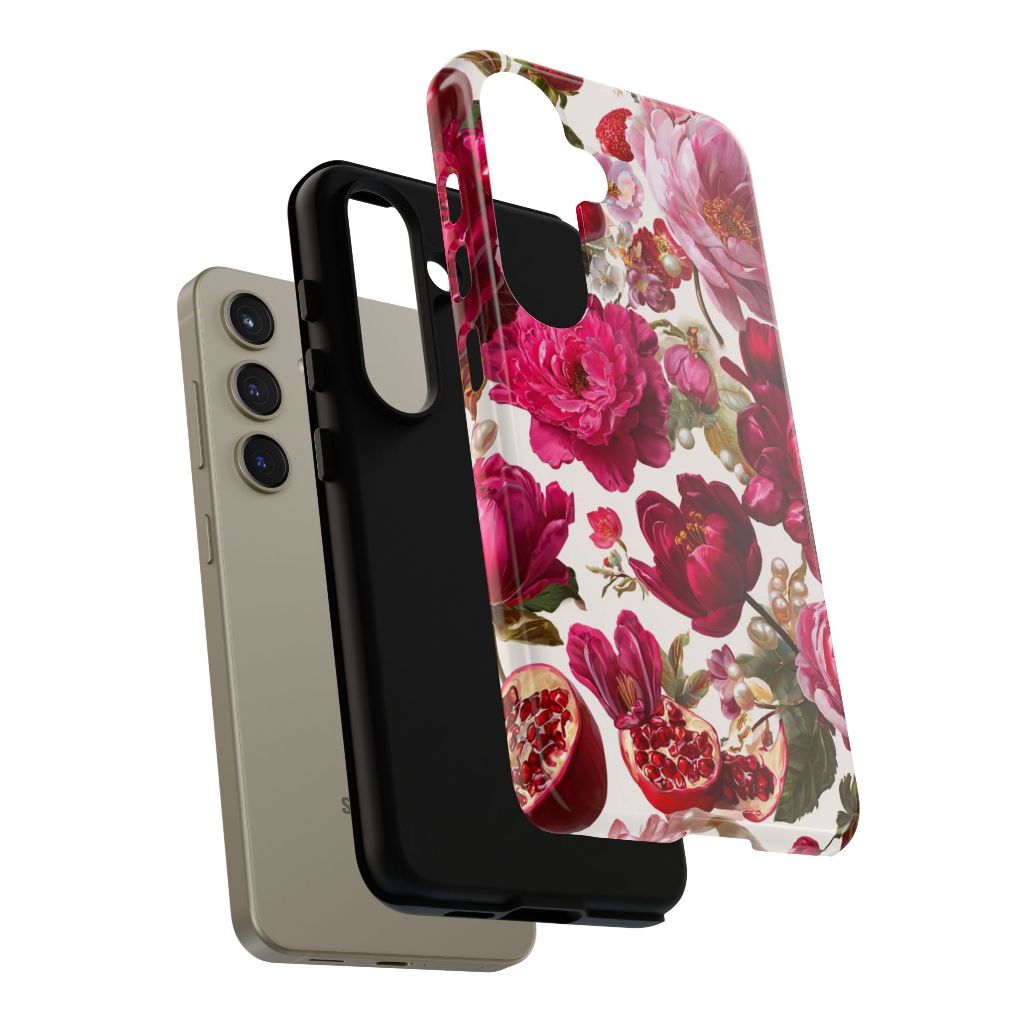 Floral Phone Case, Tough Floral Case, Flower Design