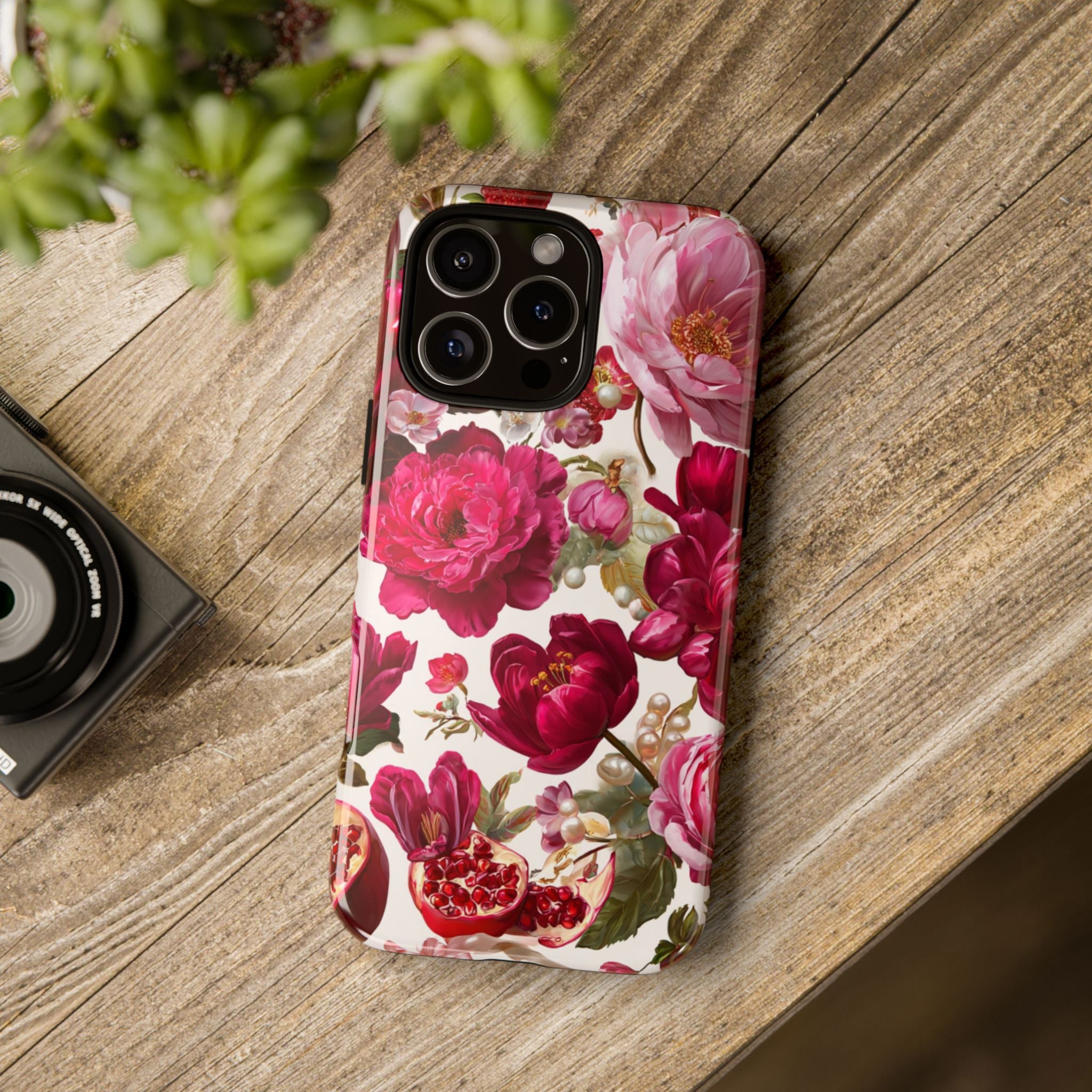 Floral Phone Case, Tough Floral Case, Flower Design