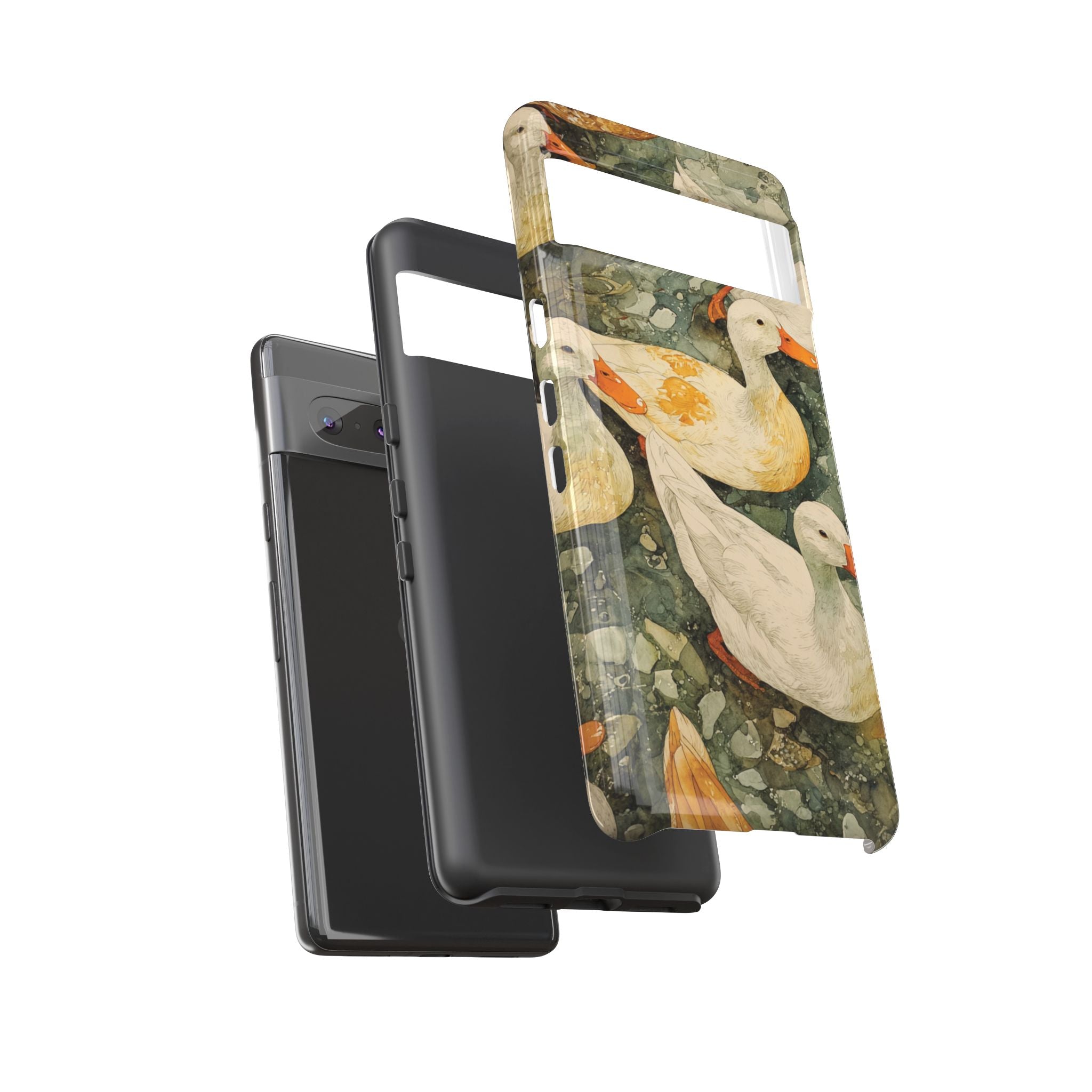 Duck-Themed Phone Case, Quirky Phone Cover, Nature Lover Gift