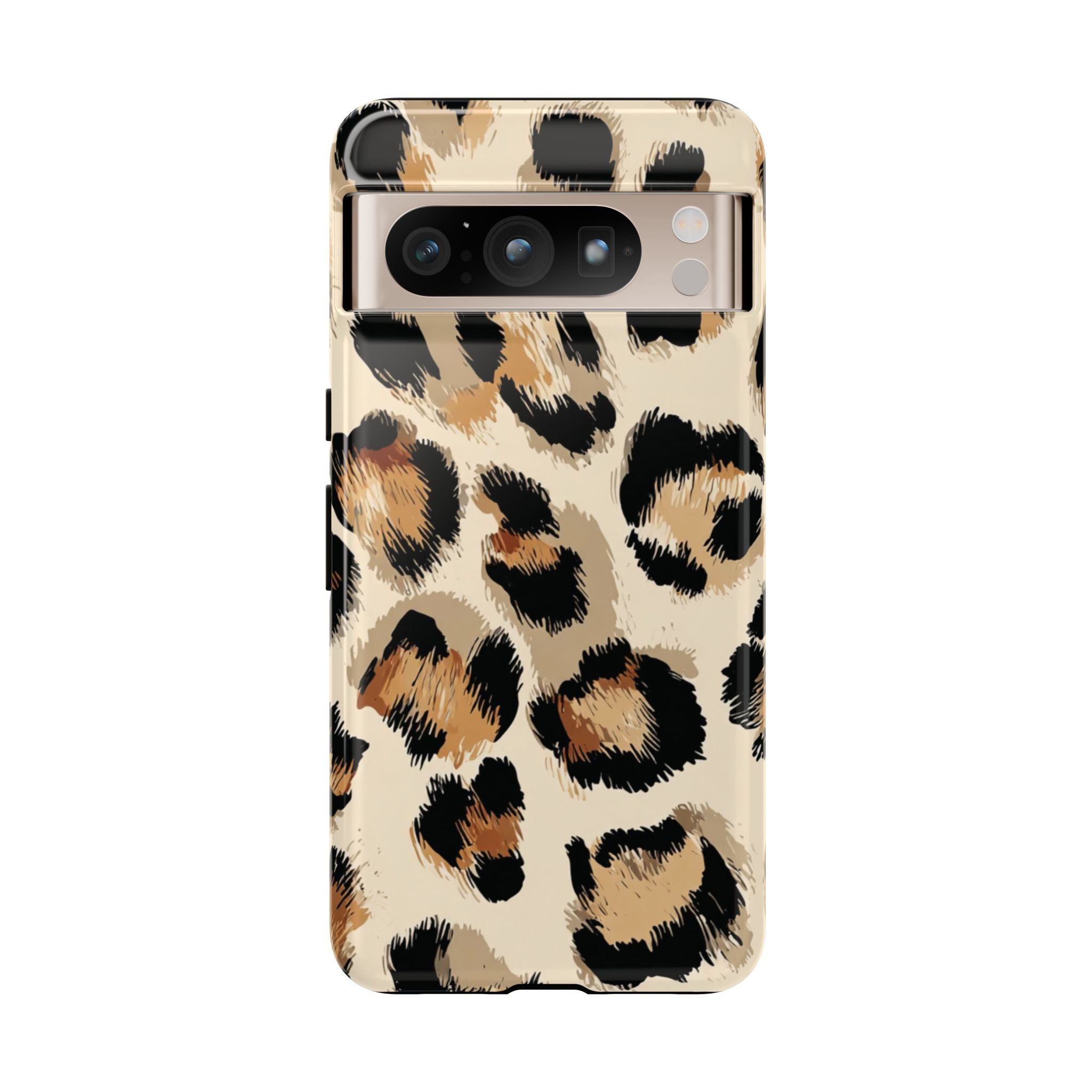 Stylish Leopard Print Phone Case, Animal Print, Tough Case, Gift for Her