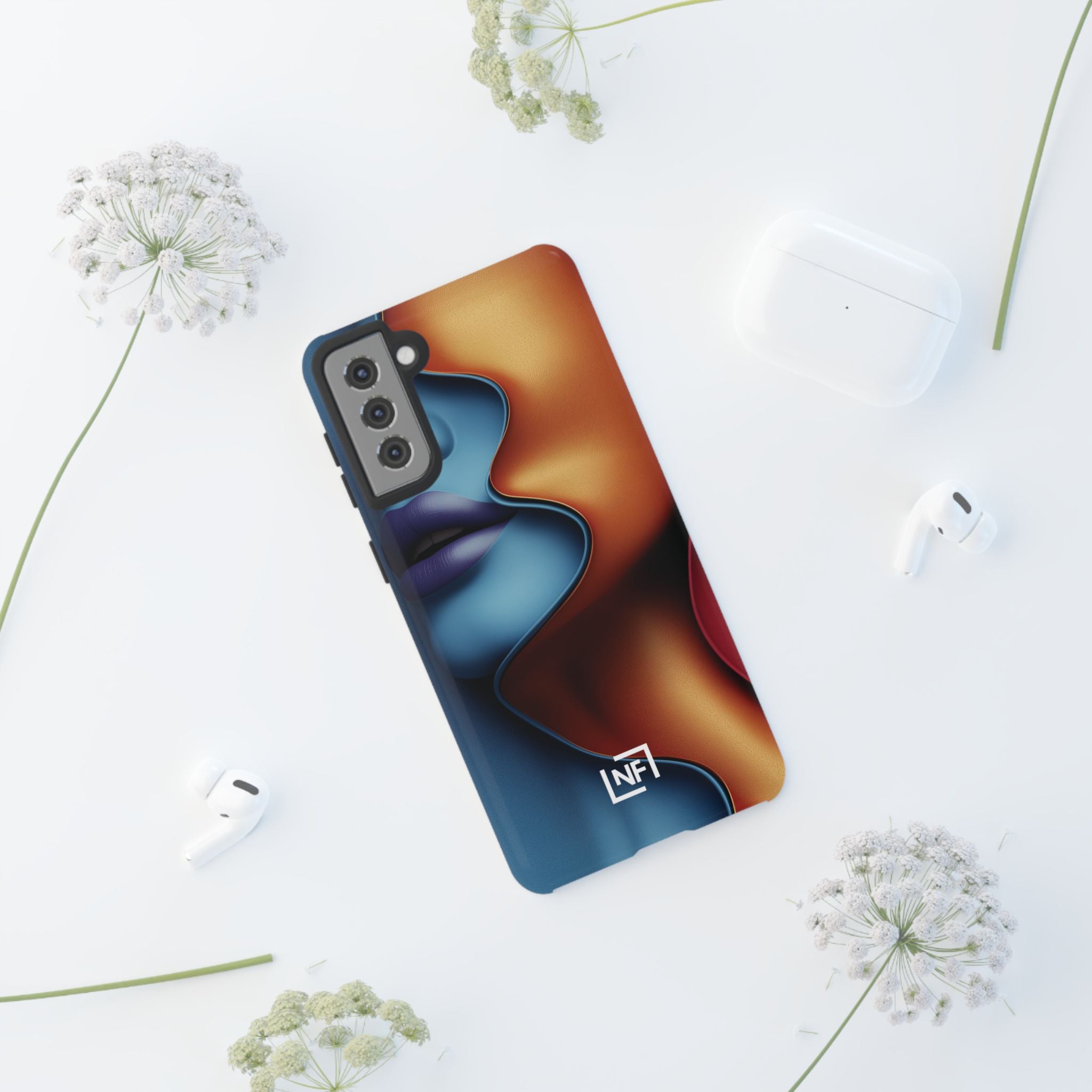 Duality in Motion — Tough Phone Case